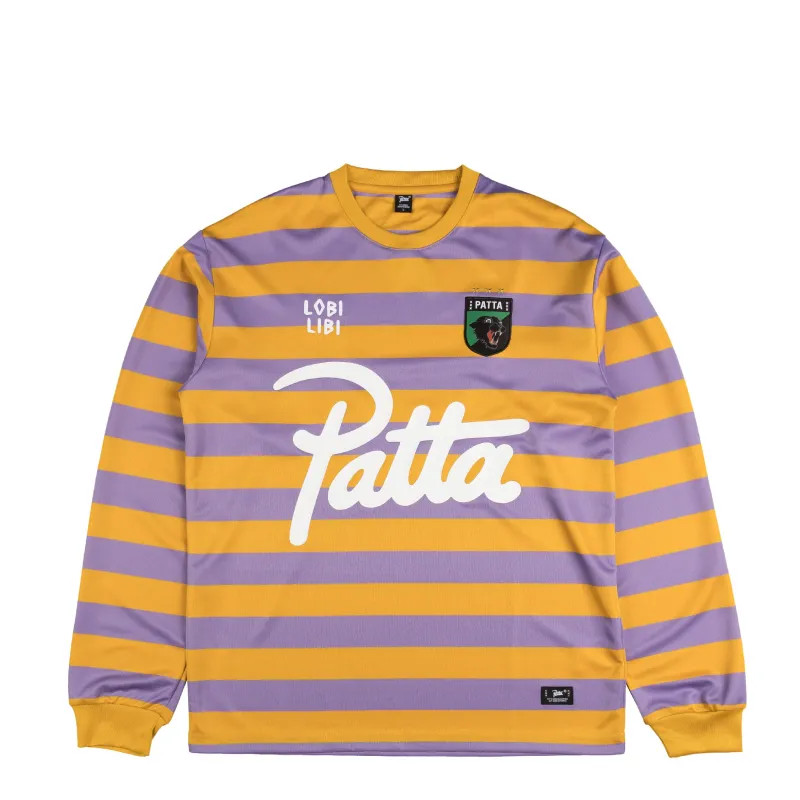 Patta Striped Longsleeve Football Jersey sold by Asphalt Gold