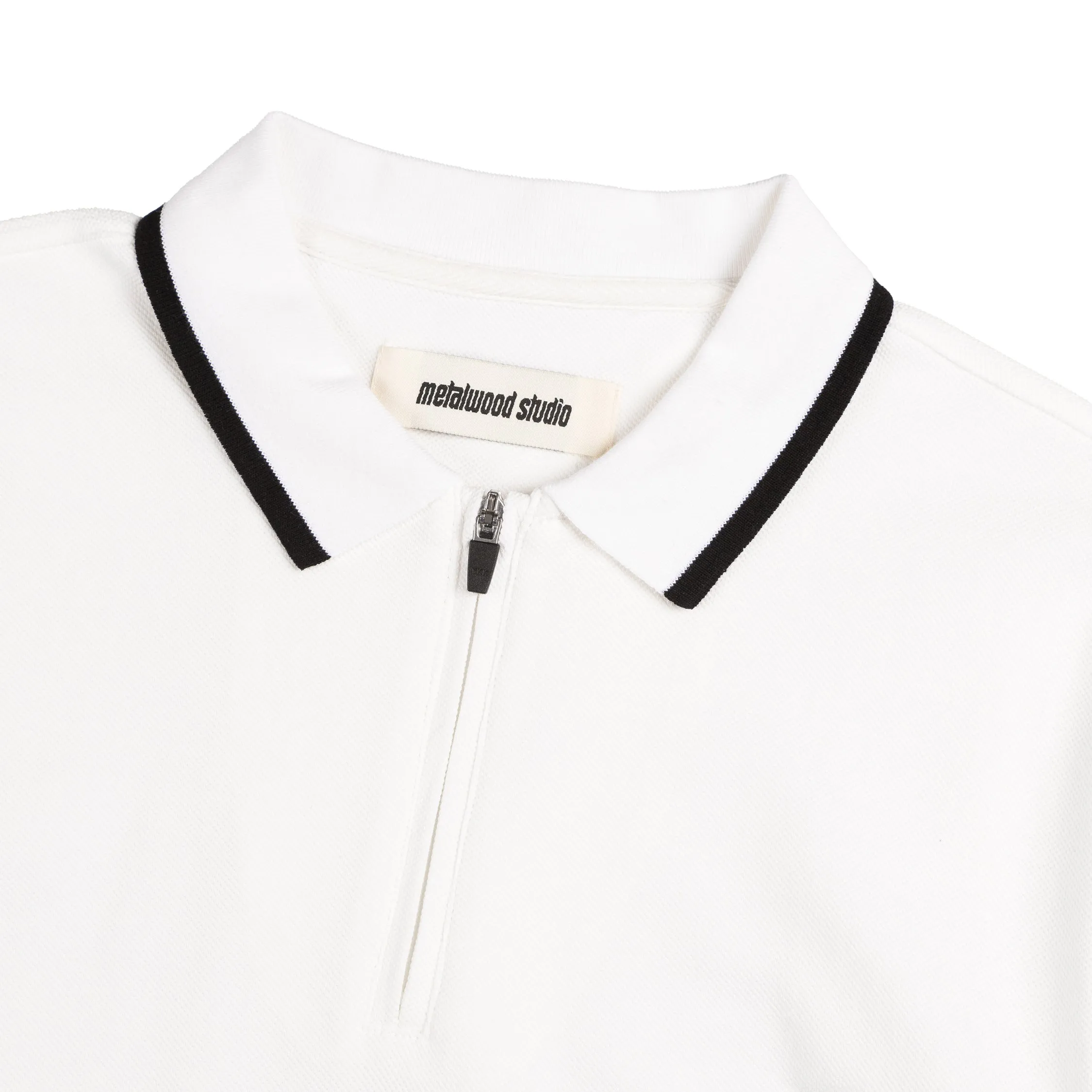 Metalwood World Class Zip Polo sold by Asphalt Gold product image thumbnail 2