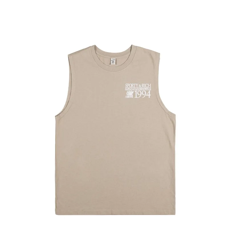 Sporty & Rich Finish Line Muscle Tee sold by Asphalt Gold