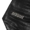 Metalwood Metal Logo Stud Croc Tote sold by Asphalt Gold