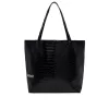 Metalwood Metal Logo Stud Croc Tote sold by Asphalt Gold