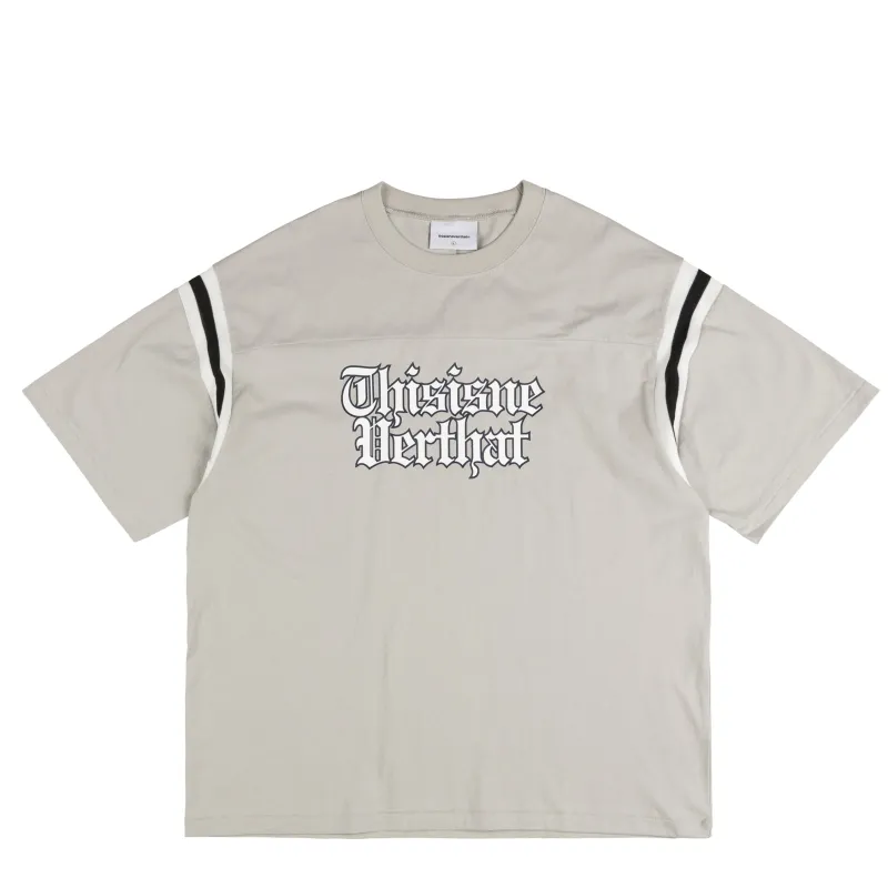 thisisneverthat Football Tee sold by Asphalt Gold