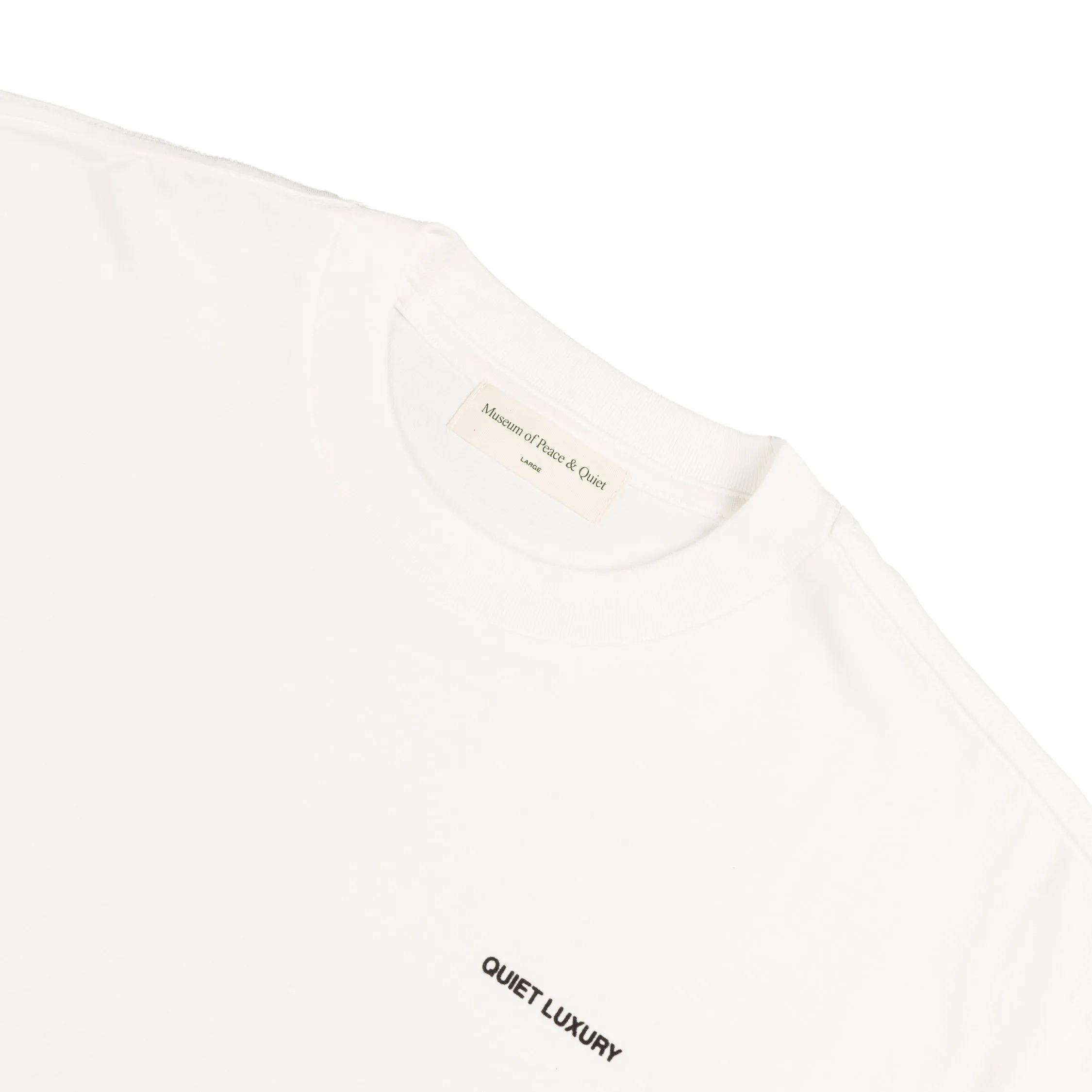 Museum of Peace & Quiet Quiet Luxury T-Shirt sold by Asphalt Gold product image thumbnail 2