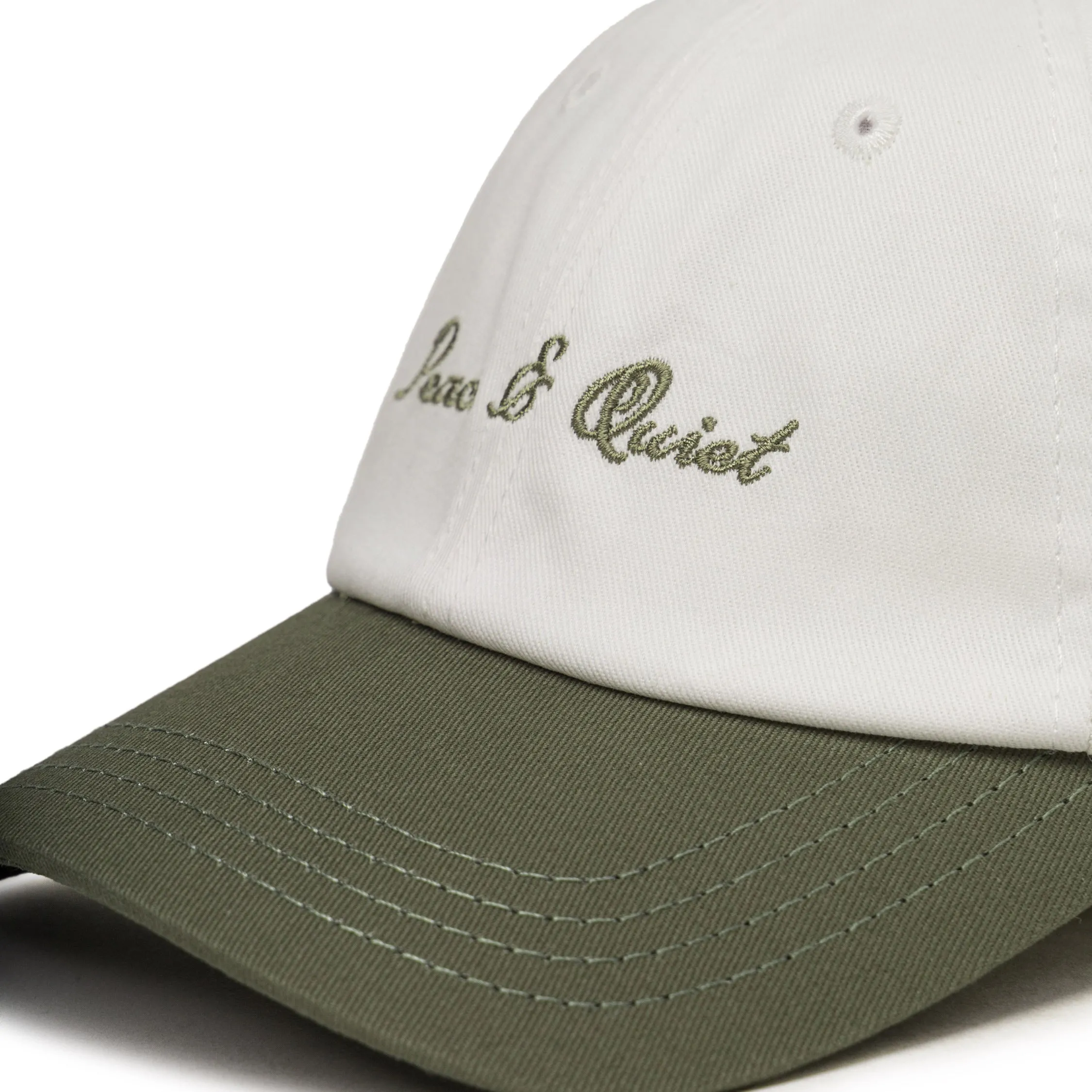 Museum of Peace & Quiet Signature 2 Tone Dad Hat sold by Asphalt Gold product image thumbnail 2
