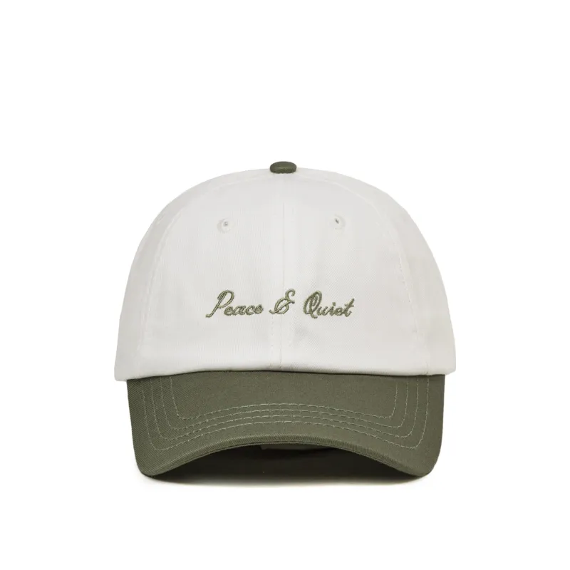 Museum of Peace & Quiet Signature 2 Tone Dad Hat sold by Asphalt Gold