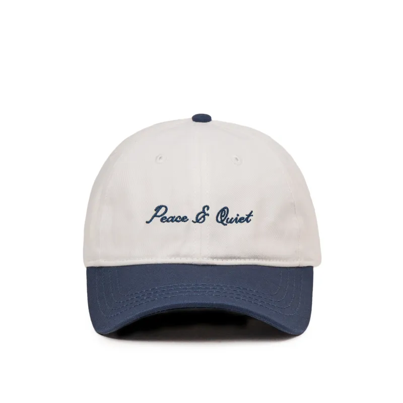 Museum of Peace & Quiet Signature 2 Tone Dad Hat sold by Asphalt Gold