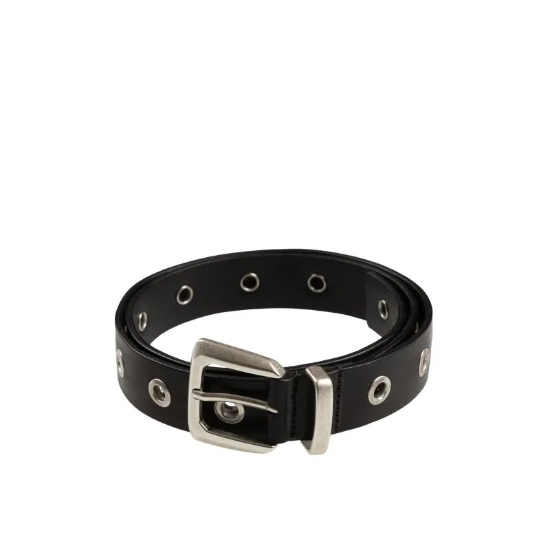 Molebo Metal Leather Belt sold by Asphalt Gold