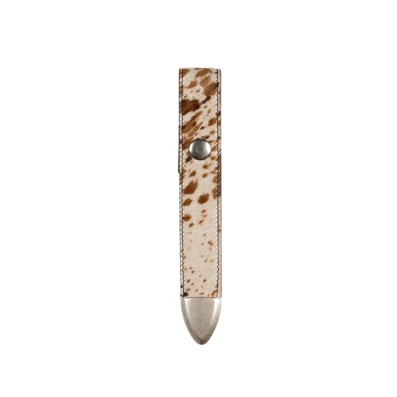 Molebo Hair-on-Hide Keychain sold by Asphalt Gold