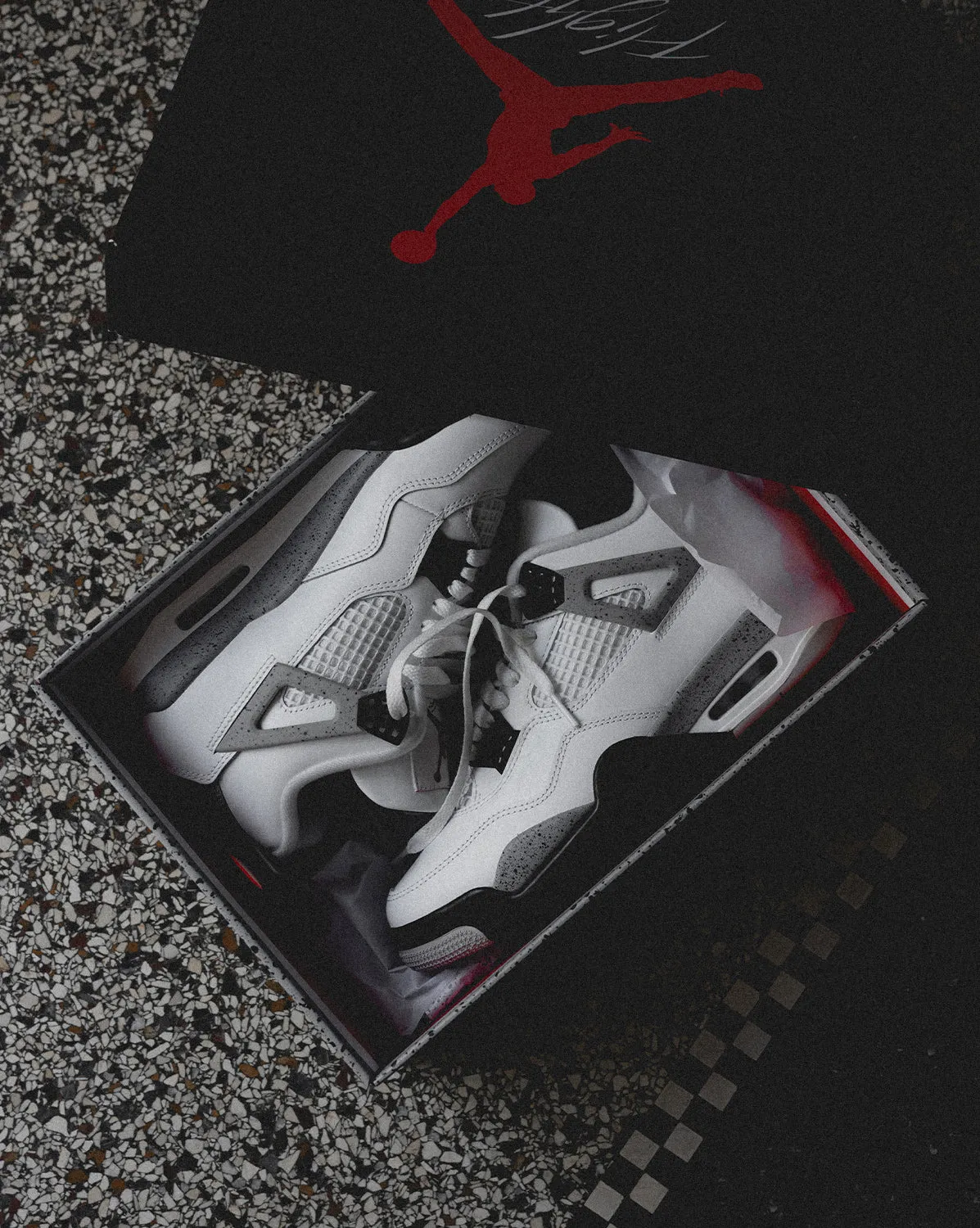 Nike Air Jordan 4 Retro *White Cement* sold by Asphalt Gold product image thumbnail 2