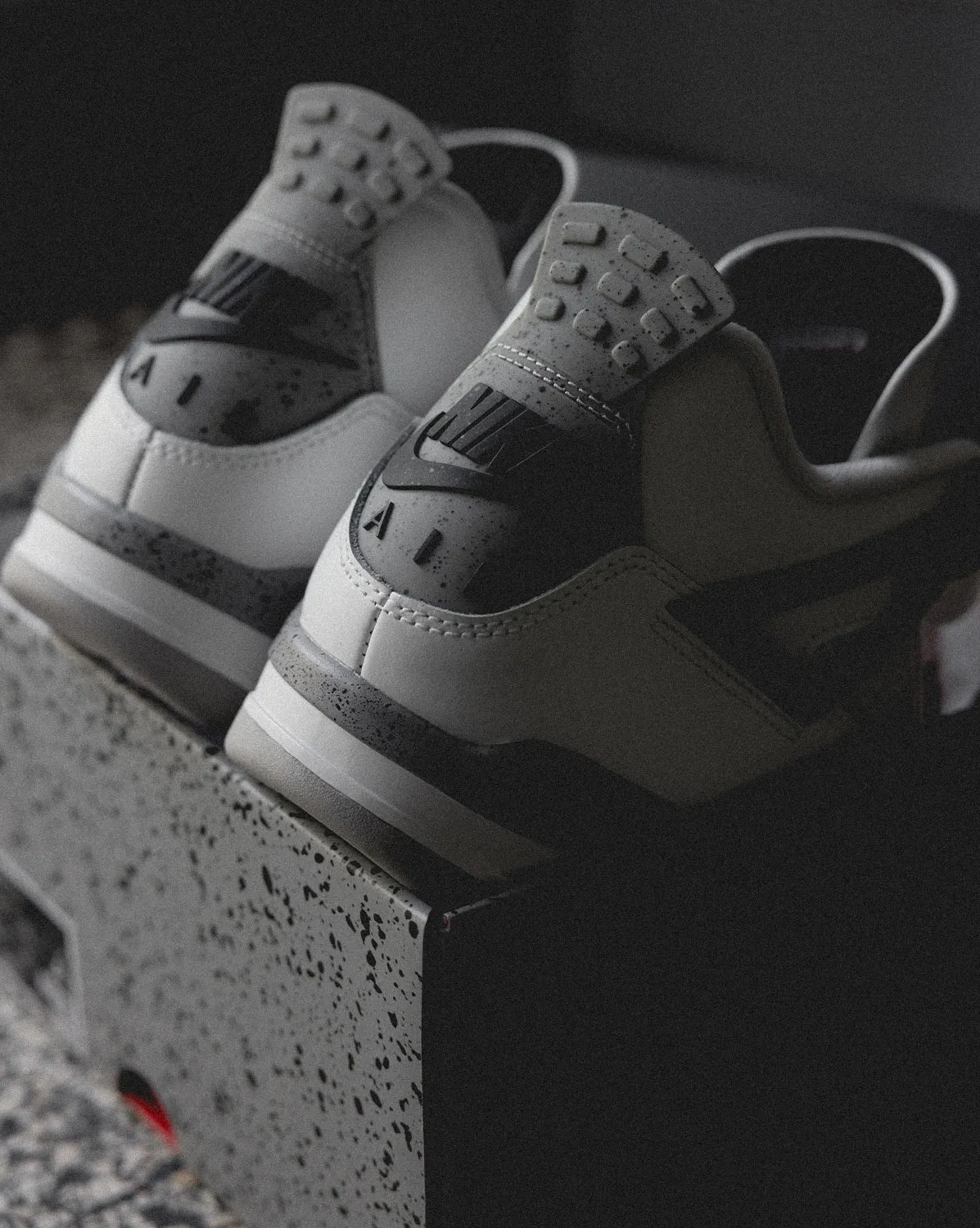 Nike Air Jordan 4 Retro *White Cement* sold by Asphalt Gold product image thumbnail 5