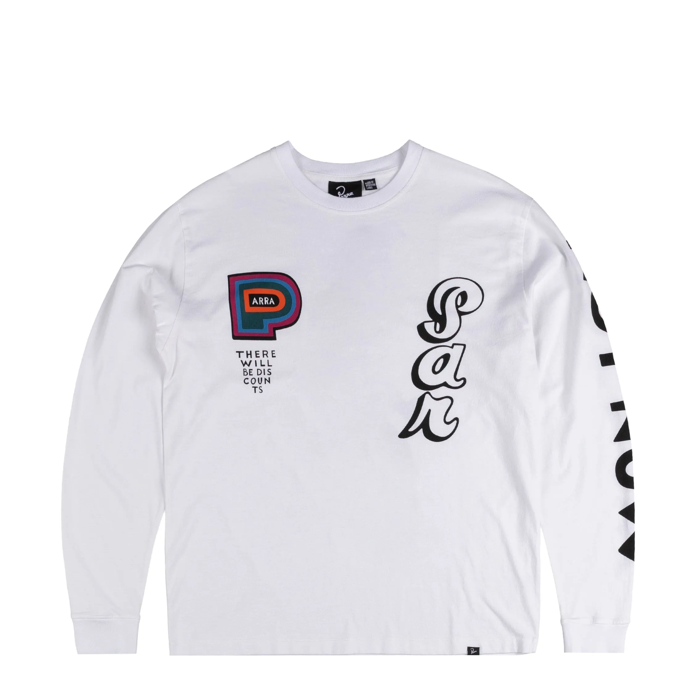 By Parra There Will Be Not Long Sleeve T-Shirt sold by Asphalt Gold product image thumbnail 2