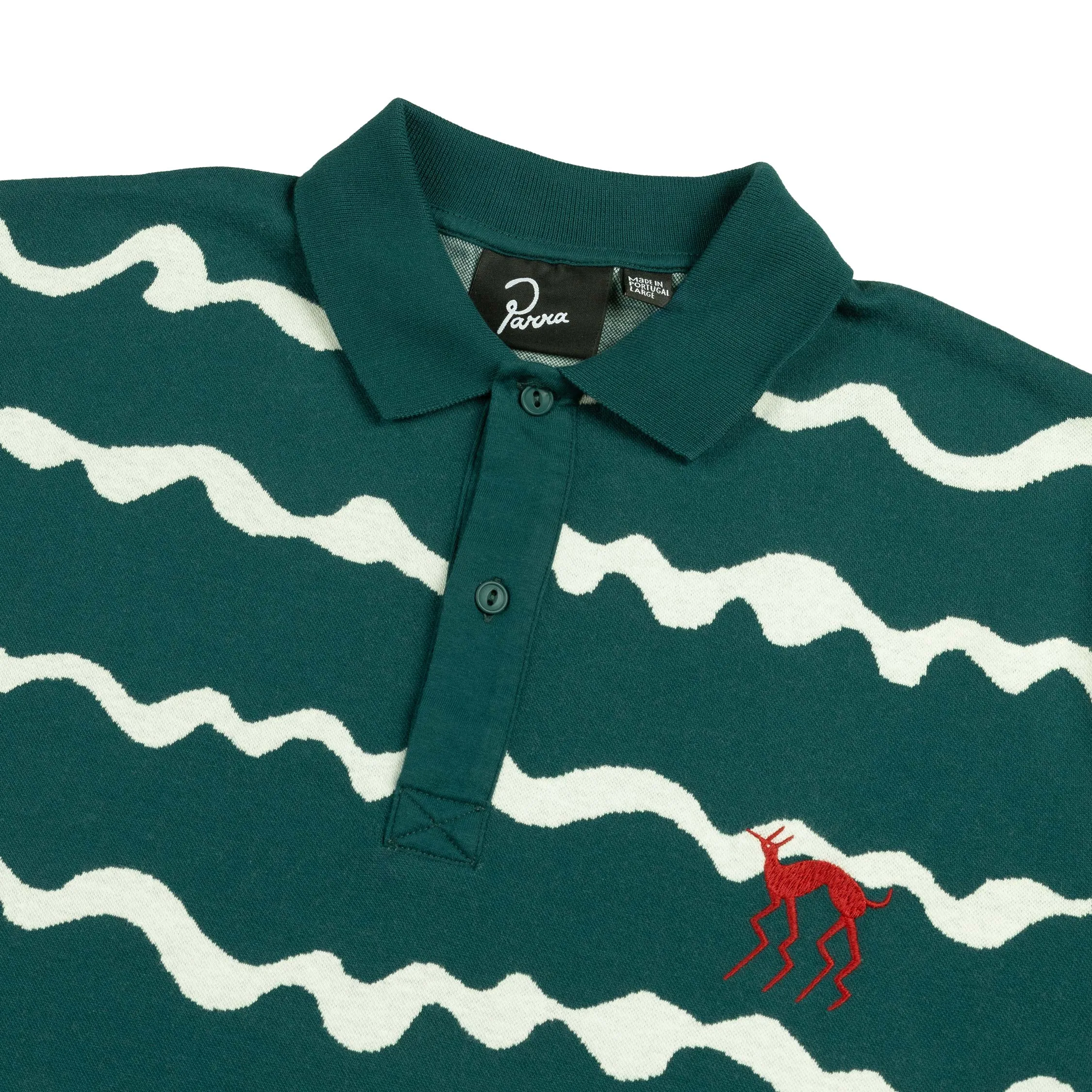 By Parra Broken Waves Polo Shirt sold by Asphalt Gold product image thumbnail 2