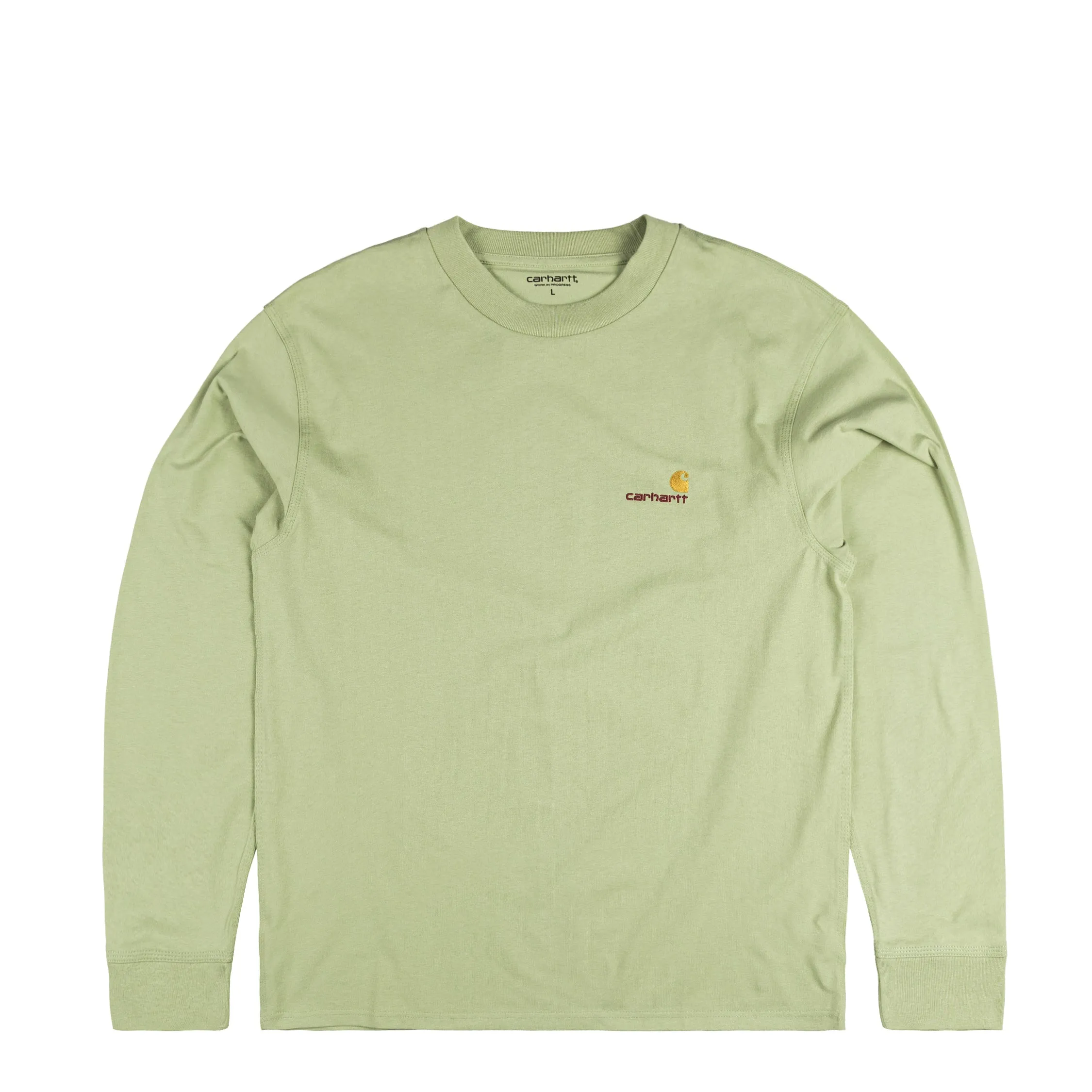 Carhartt WIP American Script Longsleeve T-Shirt sold by Asphalt Gold