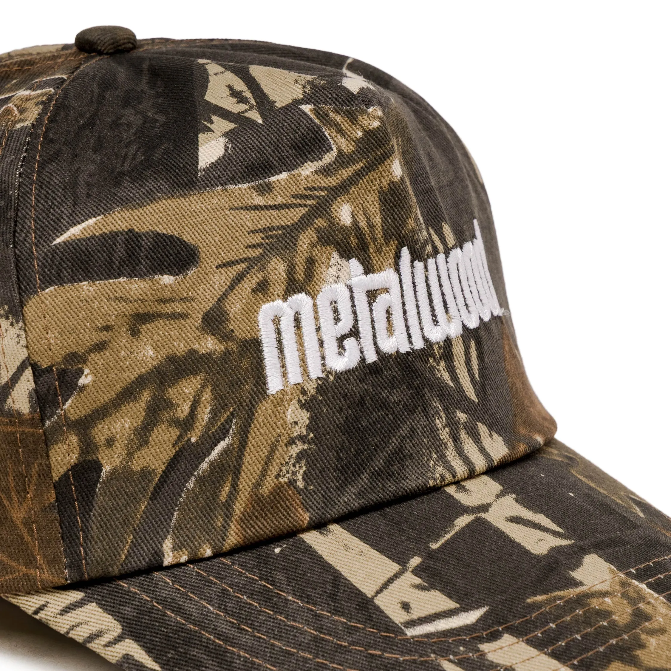 Metalwood Metal Logo 5-Panel Hat sold by Asphalt Gold product image thumbnail 2