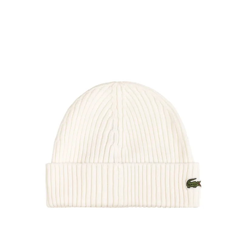 Lacoste Rib Knit Beanie made by Lacoste