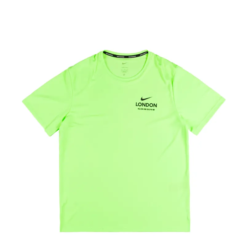 Nike Dri-FIT Miler UV Running T-Shirt sold by Asphalt Gold