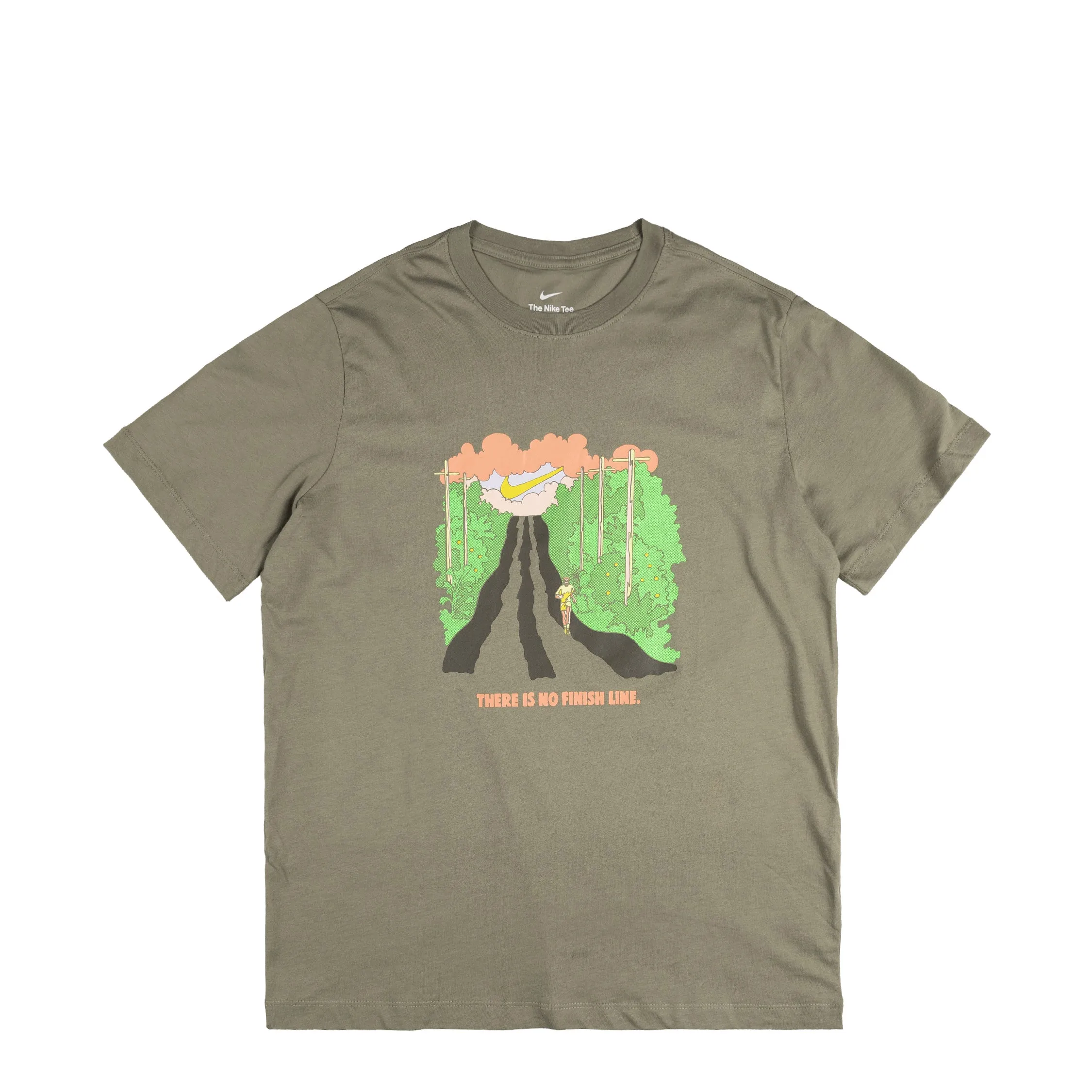 Nike Running T-Shirt *There Is No Finish Line* sold by Asphalt Gold