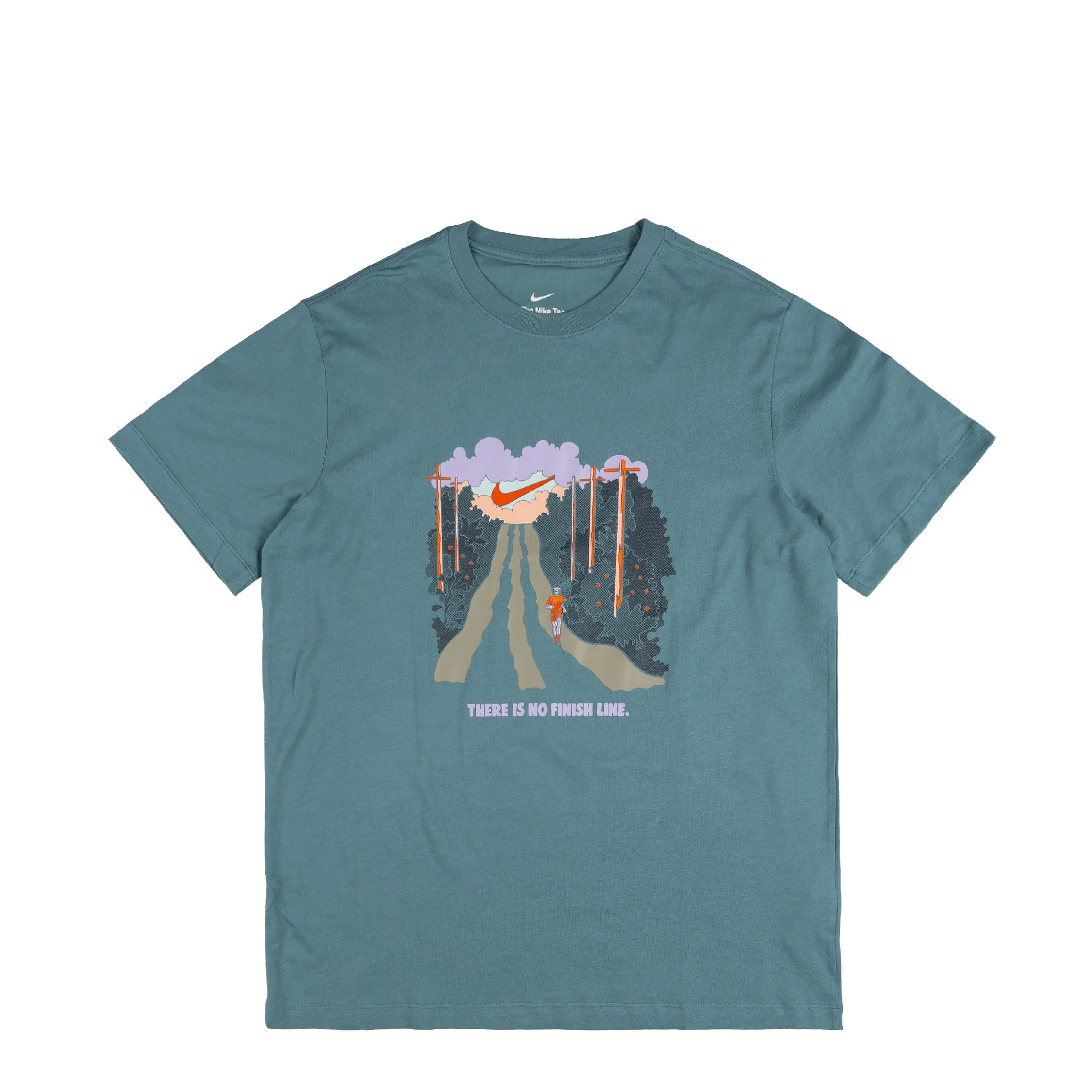 Nike Running T-Shirt *There Is No Finish Line* sold by Asphalt Gold