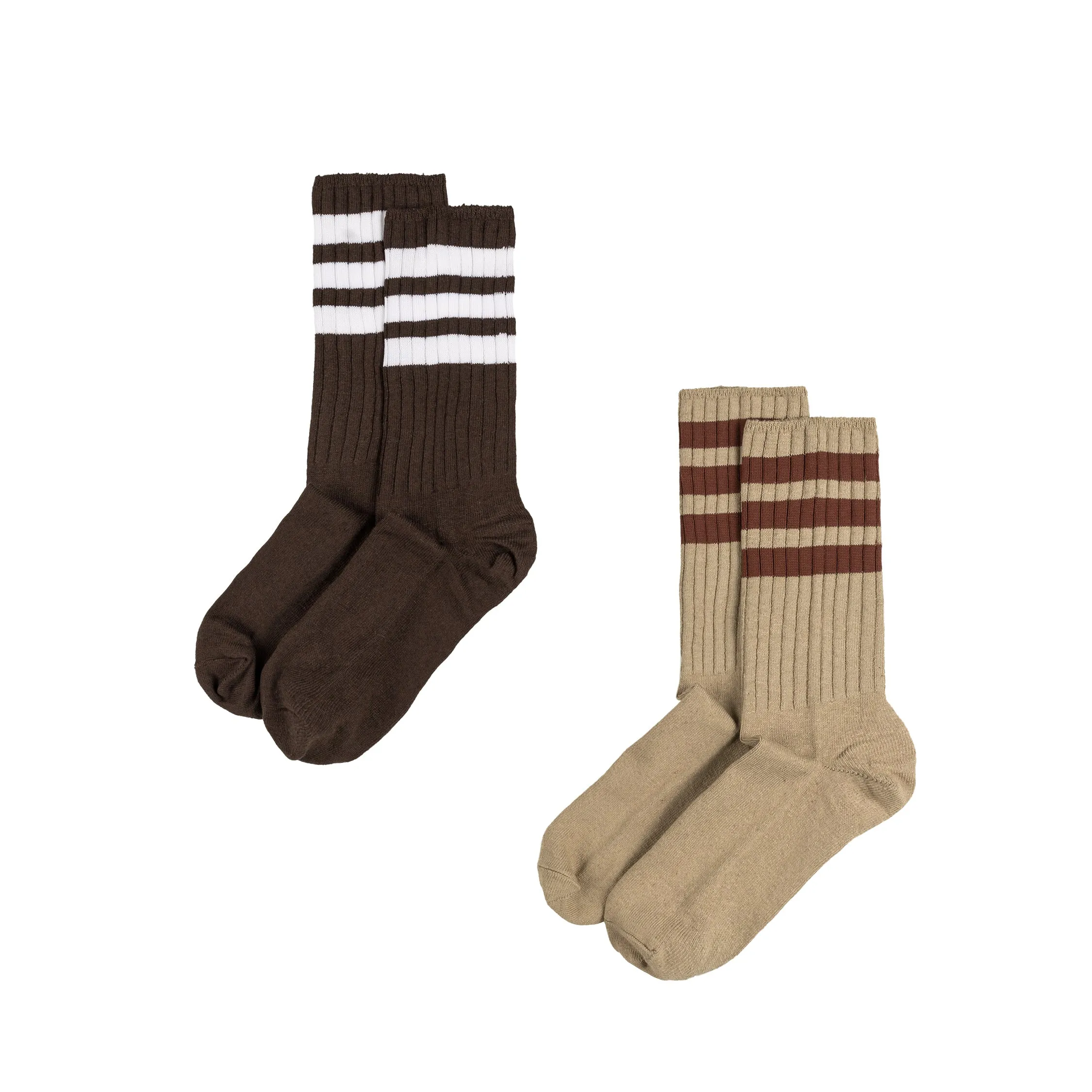 Adidas Ribbed Crew Socks 2 Pairs sold by Asphalt Gold