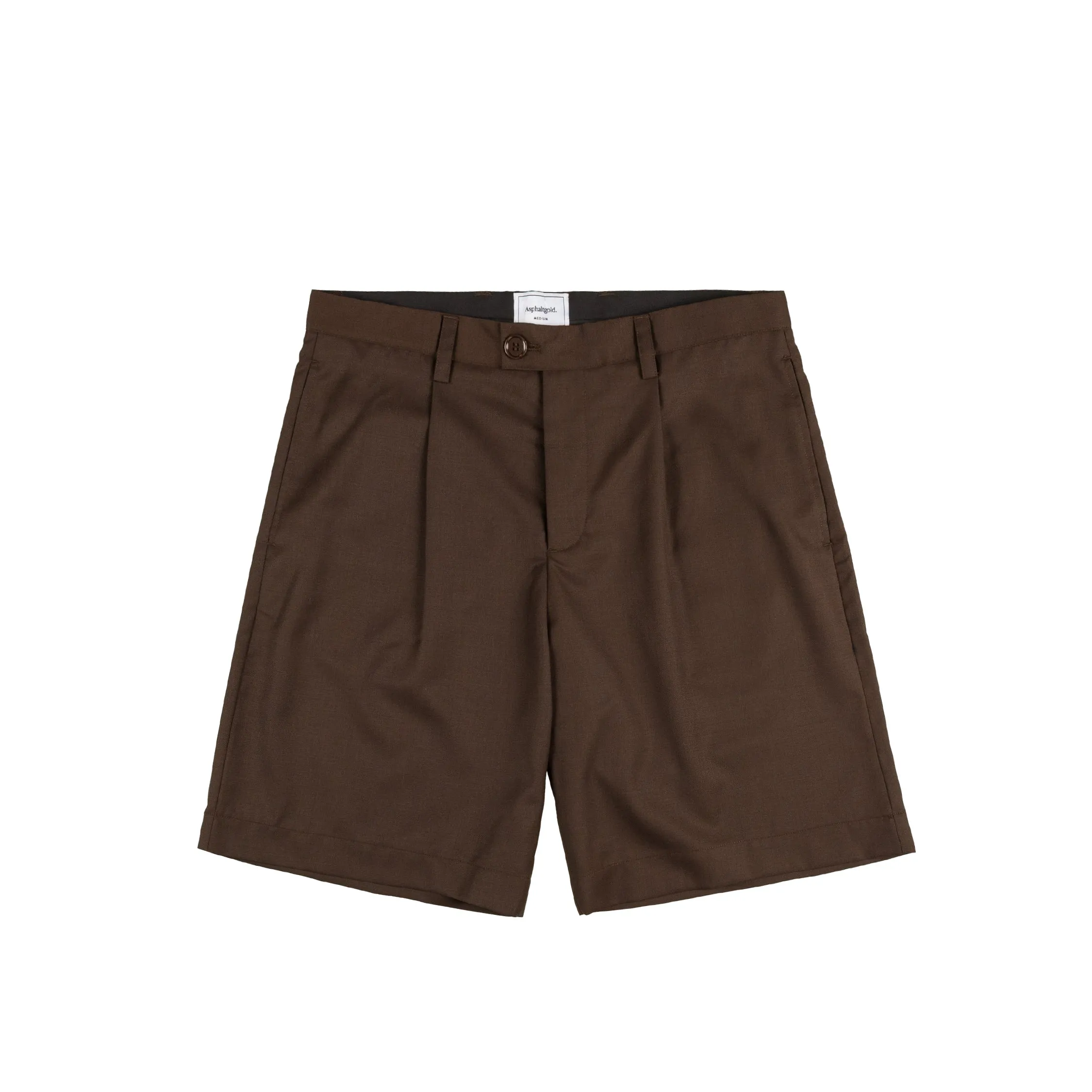 Asphaltgold Pleated Shorts sold by Asphalt Gold