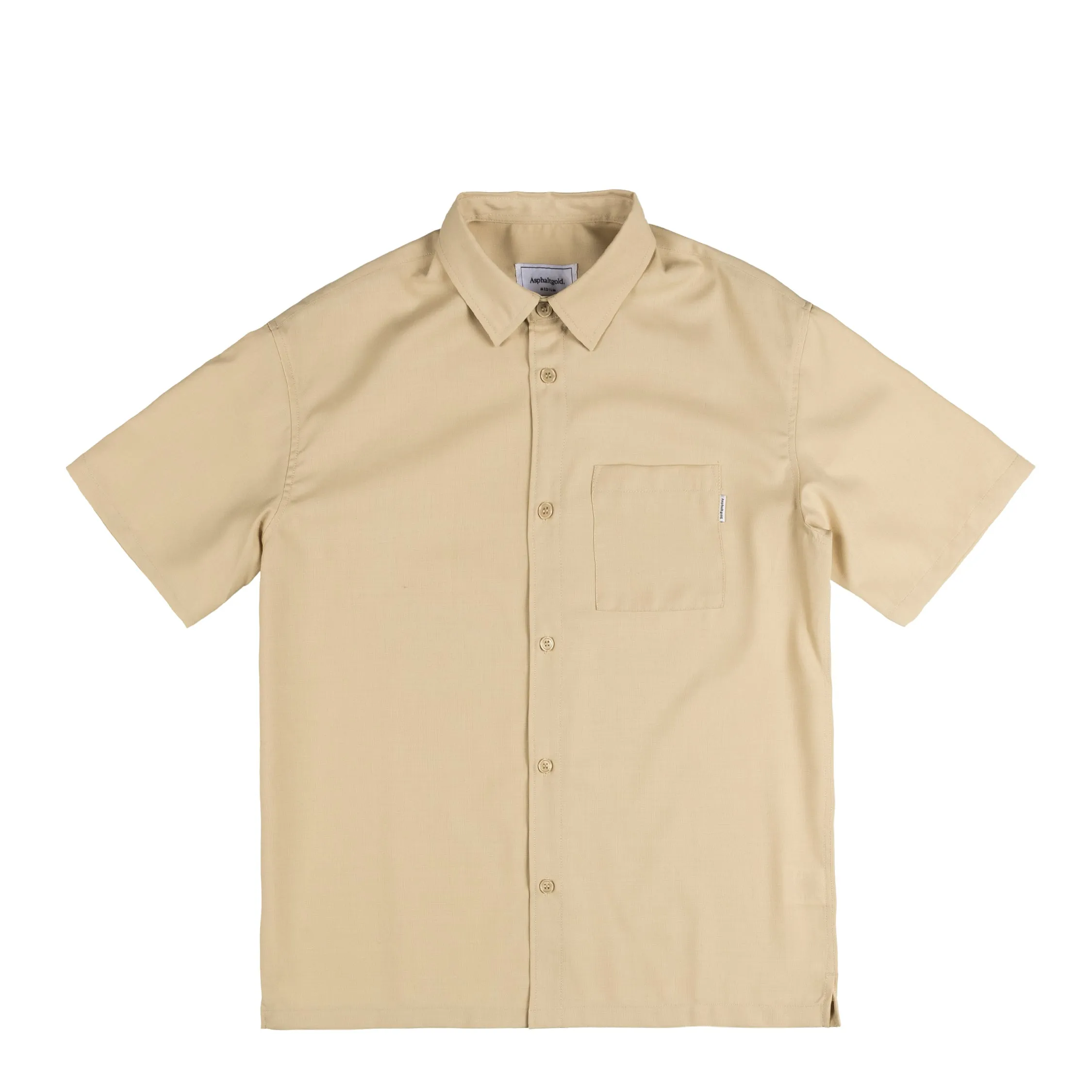 Asphaltgold Cotton Shirt sold by Asphalt Gold