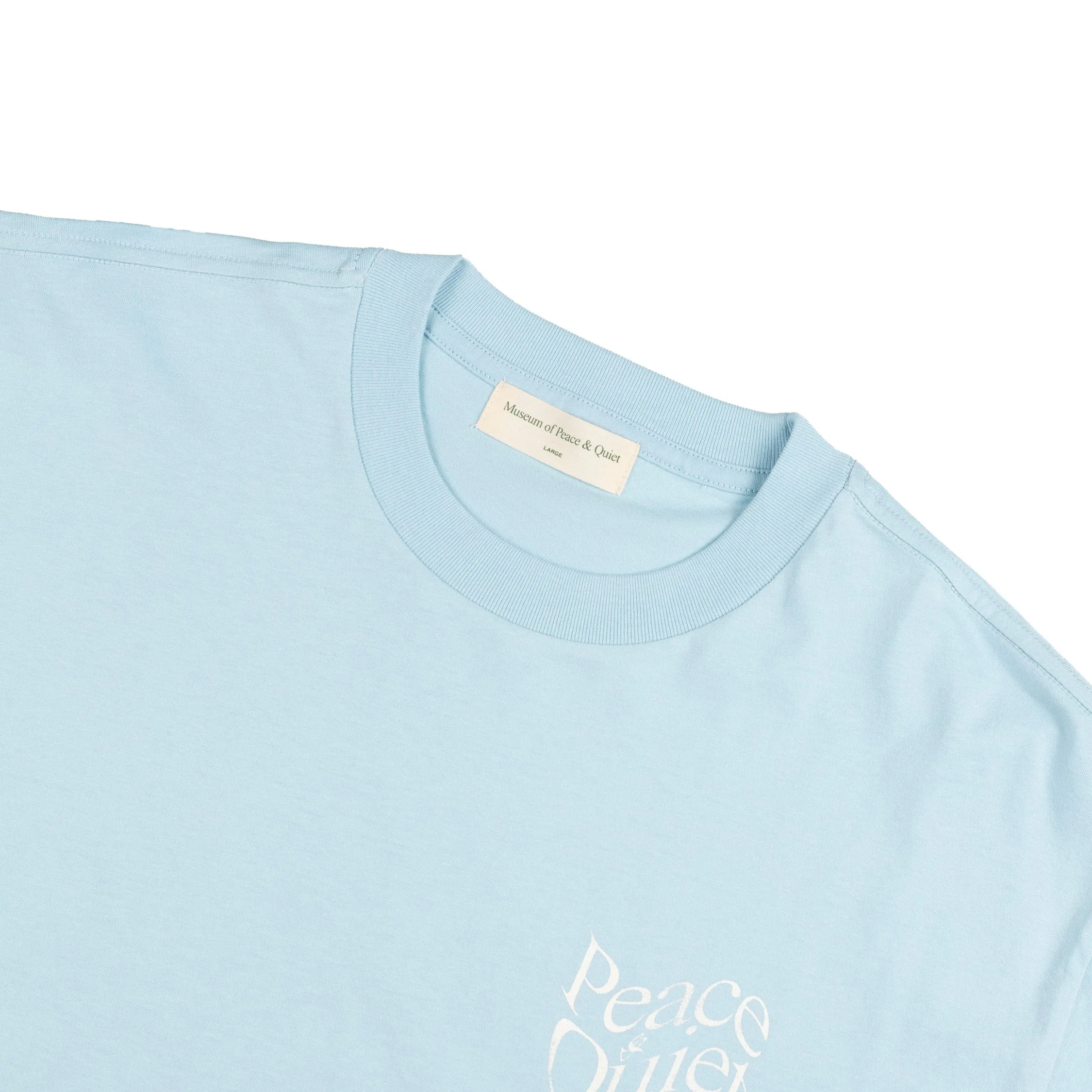 Museum of Peace & Quiet Wordmark T-Shirt sold by Asphalt Gold product image thumbnail 2