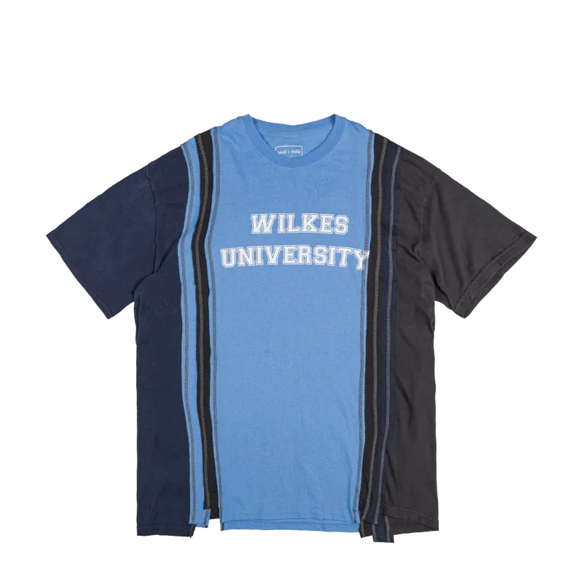 Needles *Rebuild By* 7 Cuts Wide Tee (A) sold by Asphalt Gold