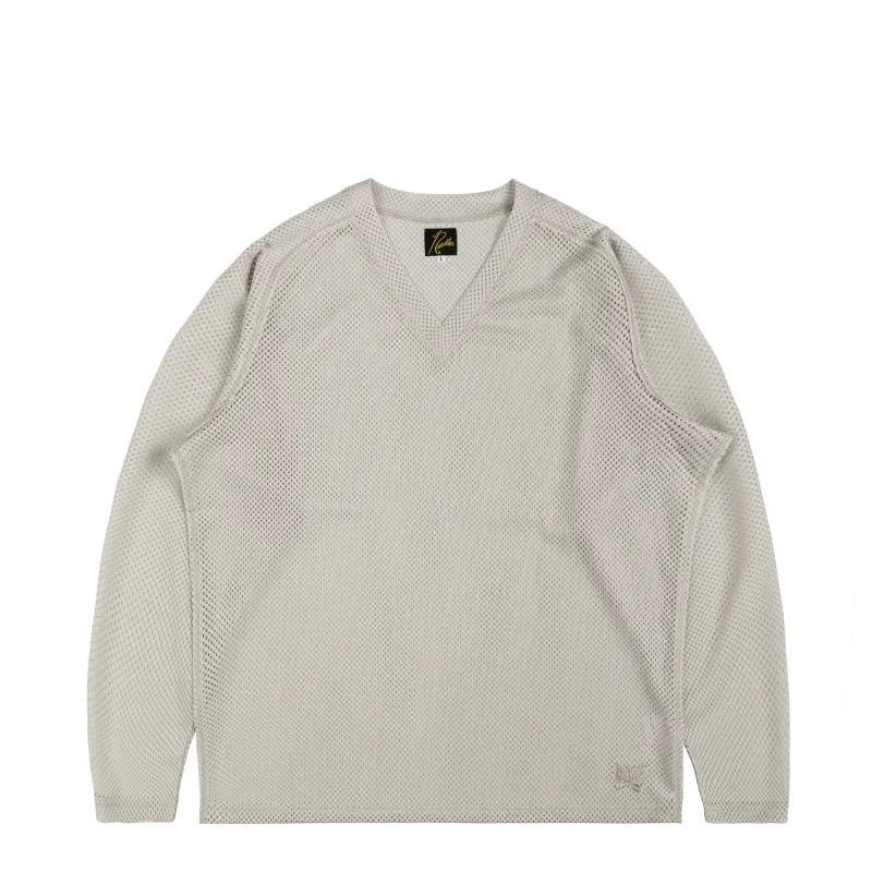 Needles L/S V-Neck Tee - Raschel Lace sold by Asphalt Gold