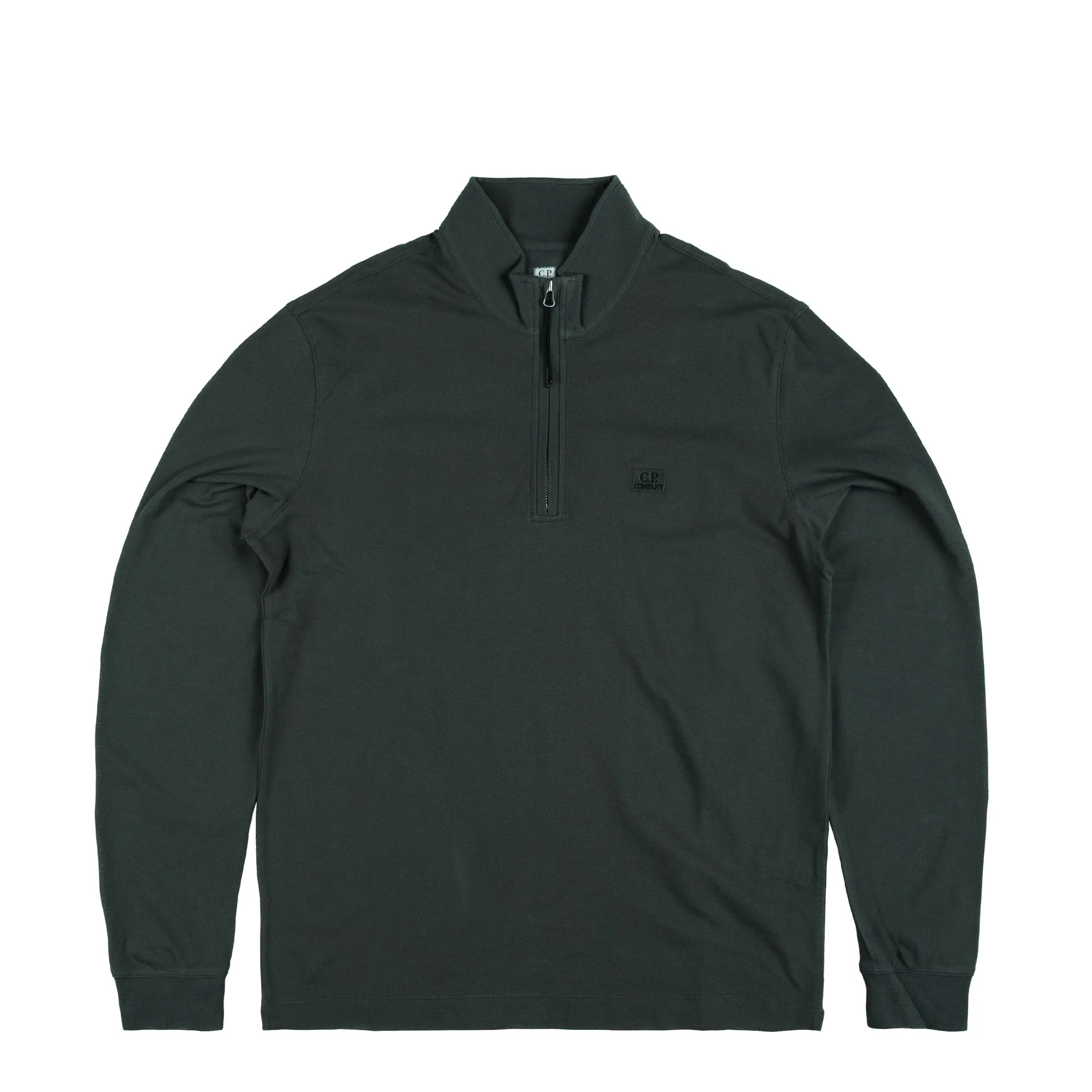 C.P. Company Stretch Piquet Polo Long Sleeve sold by Asphalt Gold