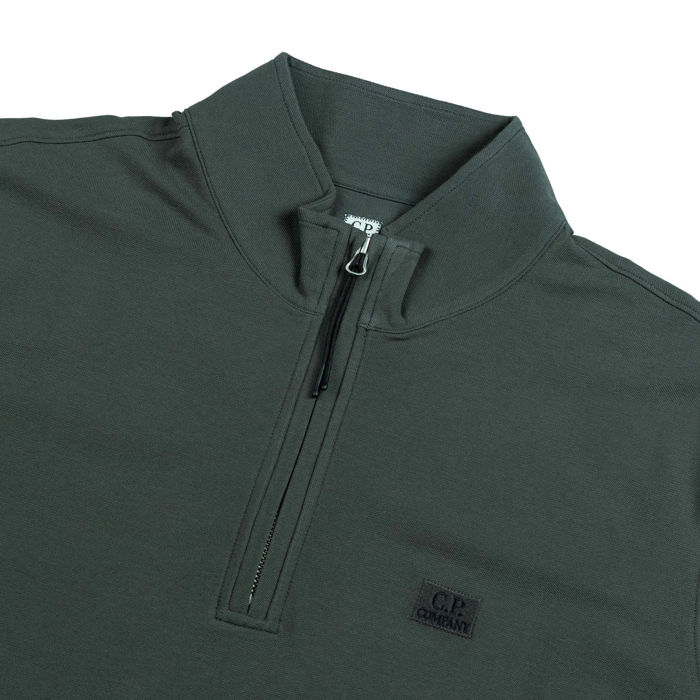 C.P. Company Stretch Piquet Polo Long Sleeve sold by Asphalt Gold product image thumbnail 2