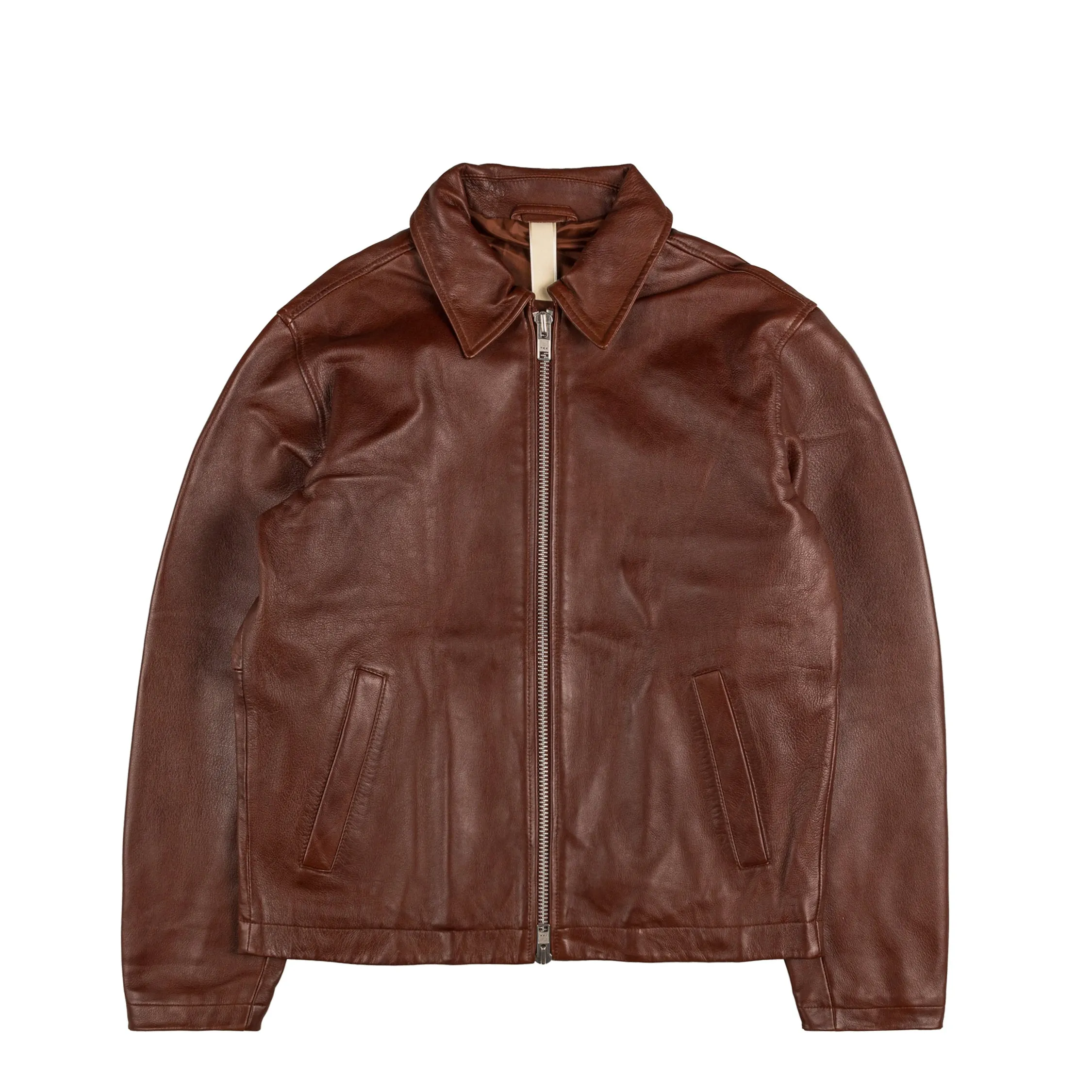 Sunflower Short Leather Jacket sold by Asphalt Gold