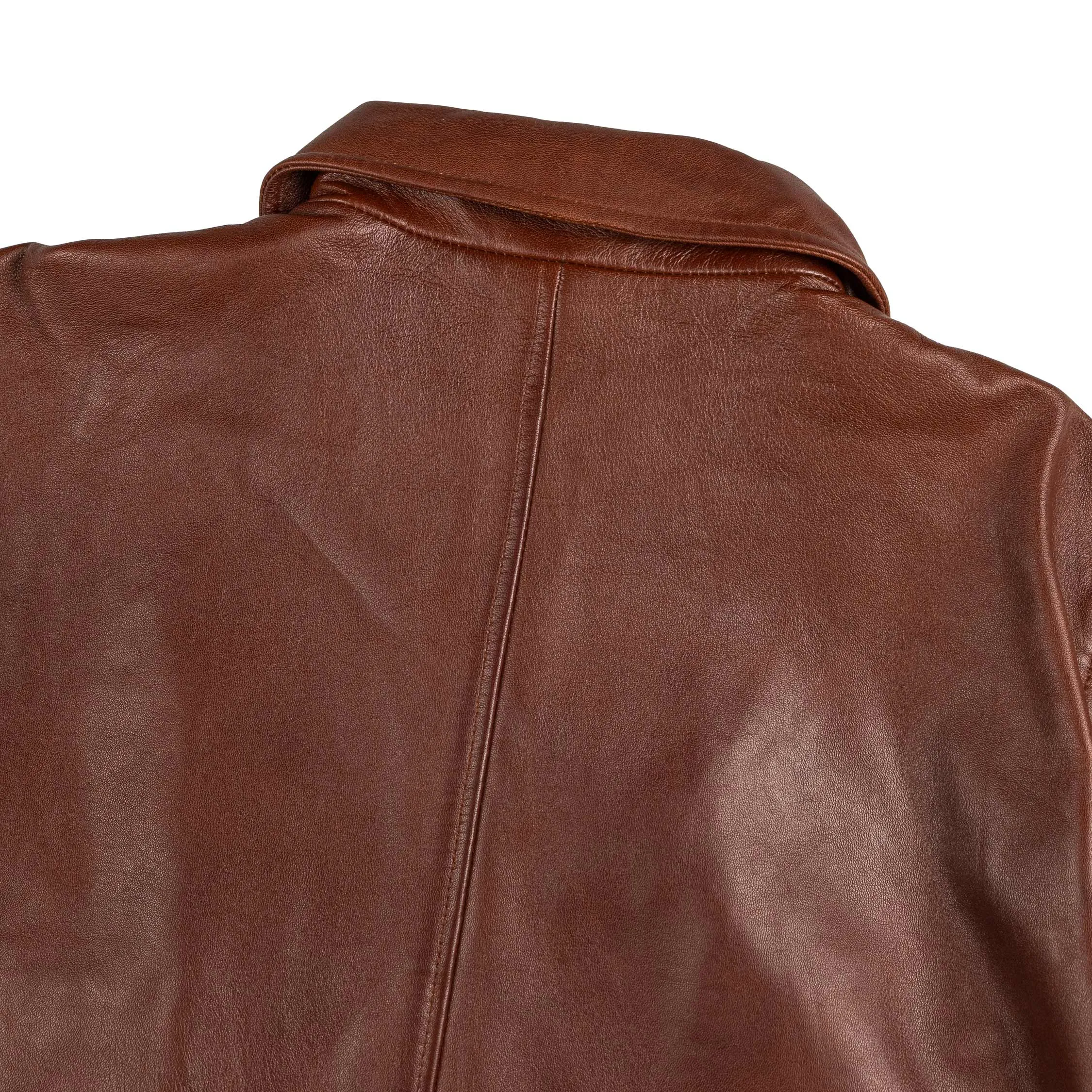 Sunflower Short Leather Jacket sold by Asphalt Gold product image thumbnail 3