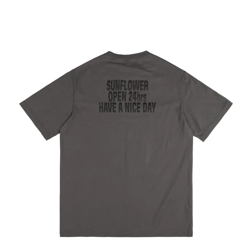 Sunflower Easy Hours Tee sold by Asphalt Gold