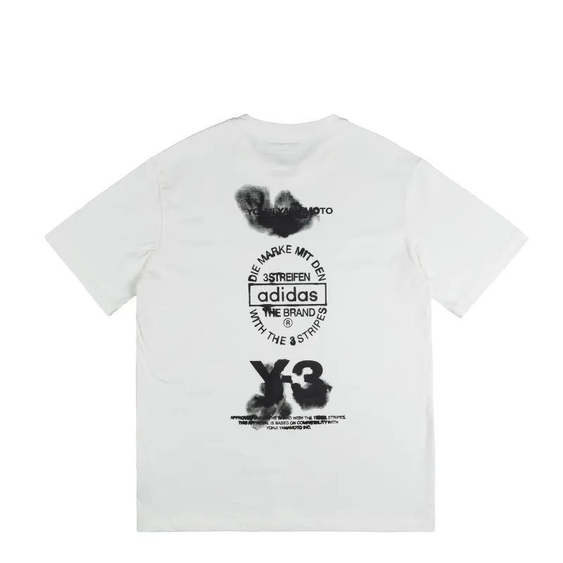 Adidas Y-3 Graphic Short Sleeve Tee sold by Asphalt Gold