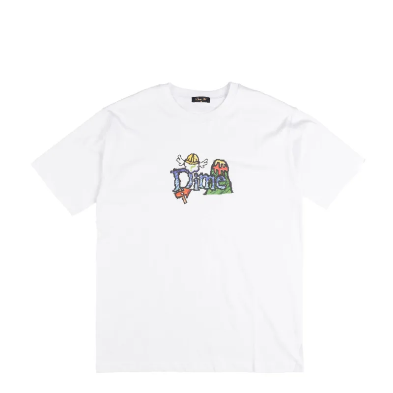 Dime Classic Fuzzy T-Shirt sold by Asphalt Gold