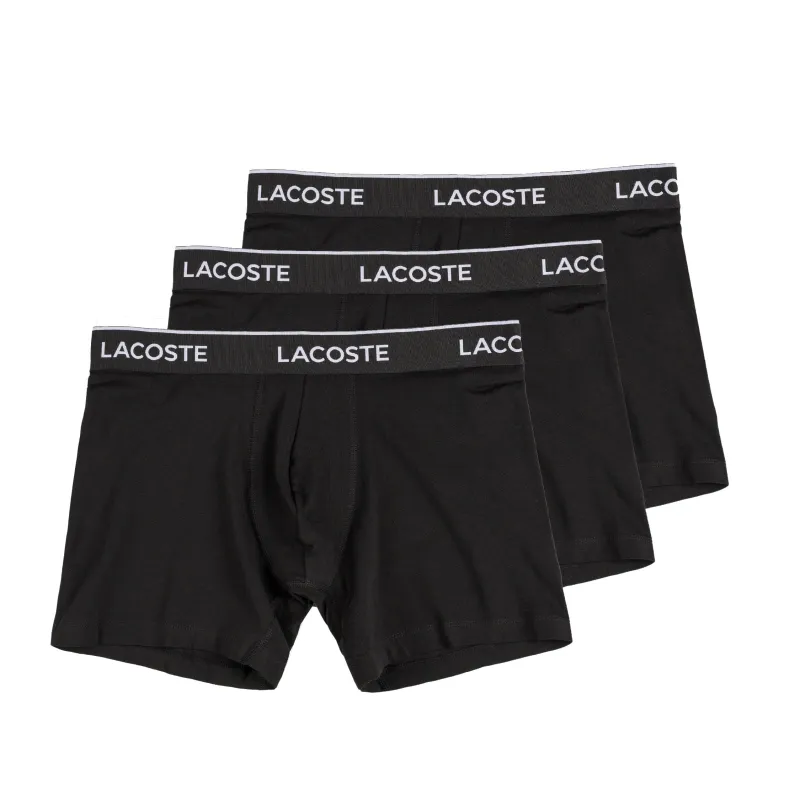 Lacoste 3-Pack Stretch Cotton Boxer Briefs sold by Asphalt Gold