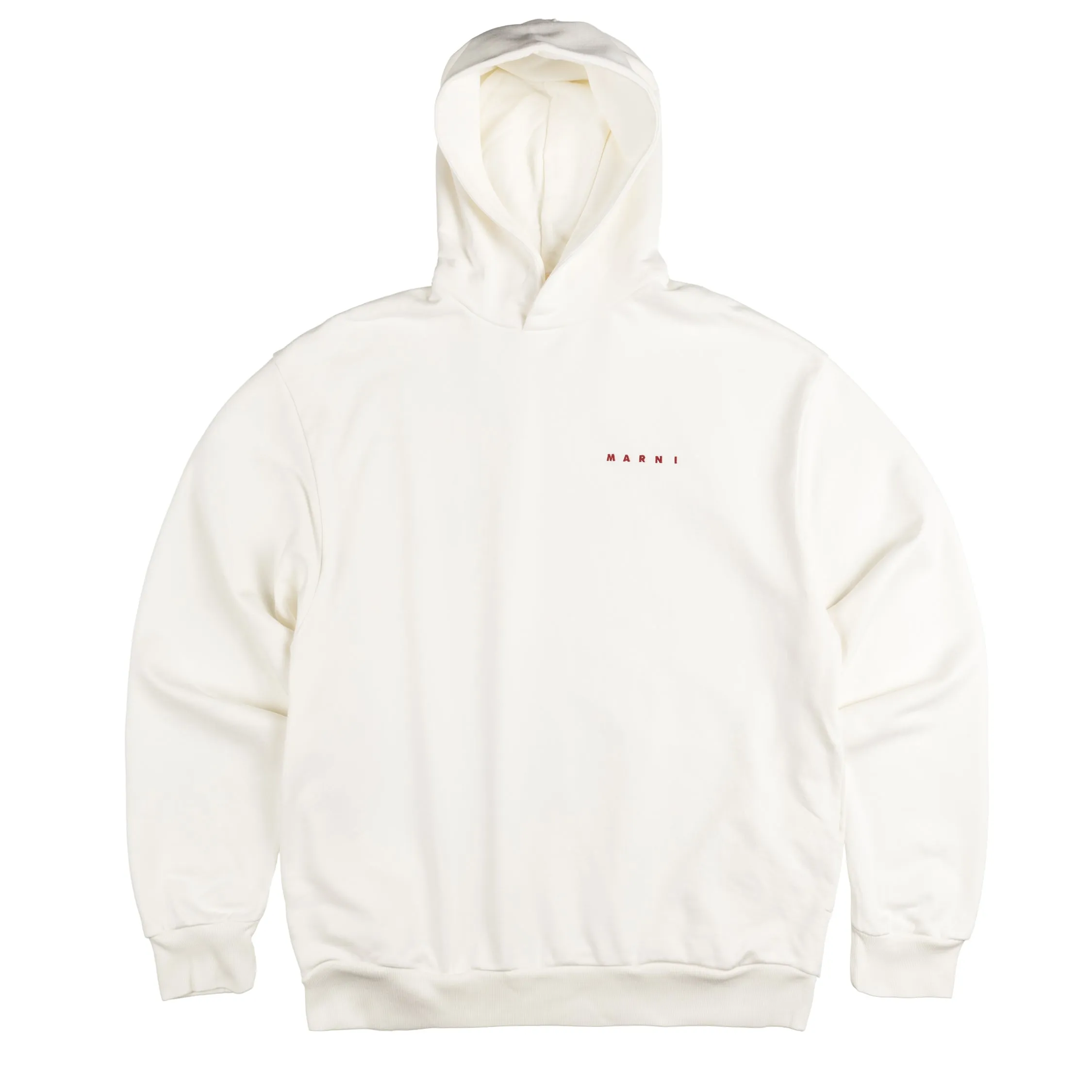 Marni Wrinkled Logo Hoodie sold by Asphalt Gold
