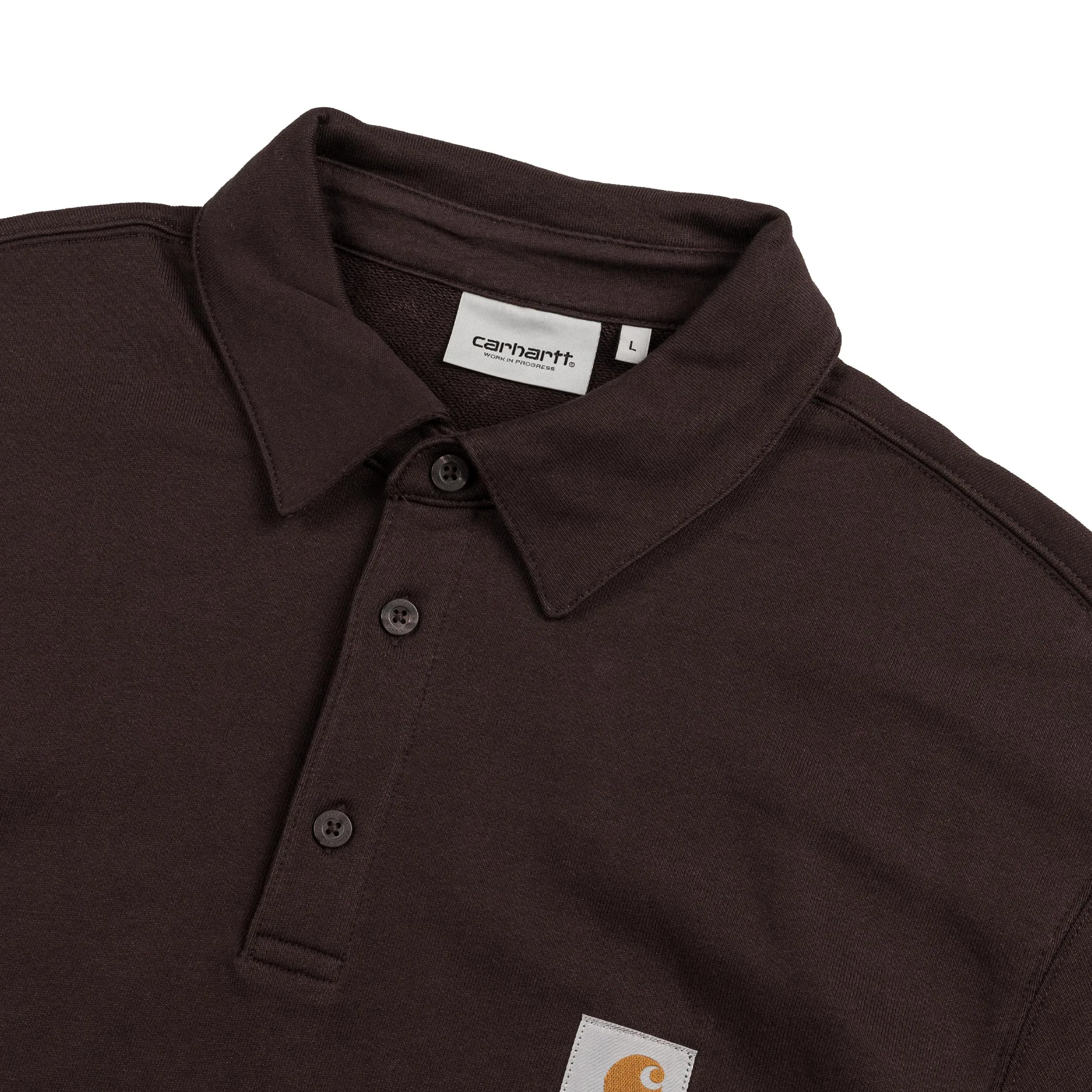 Carhartt WIP Polo Sweatshirt sold by Asphalt Gold product image thumbnail 2