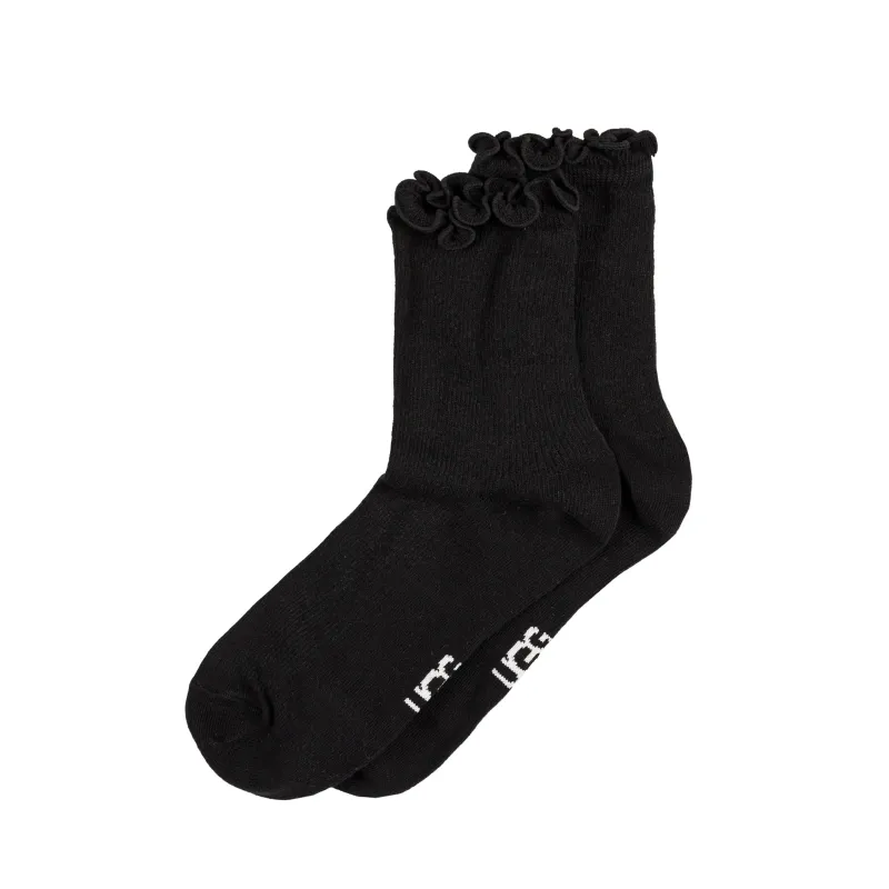 Ugg	W Karsyn Lettuce Edge Sock sold by Asphalt Gold