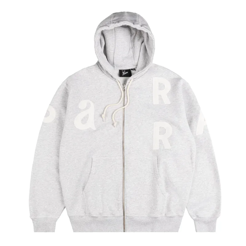 By Parra Word Salad Zip Hooded Sweatshirt sold by Asphalt Gold