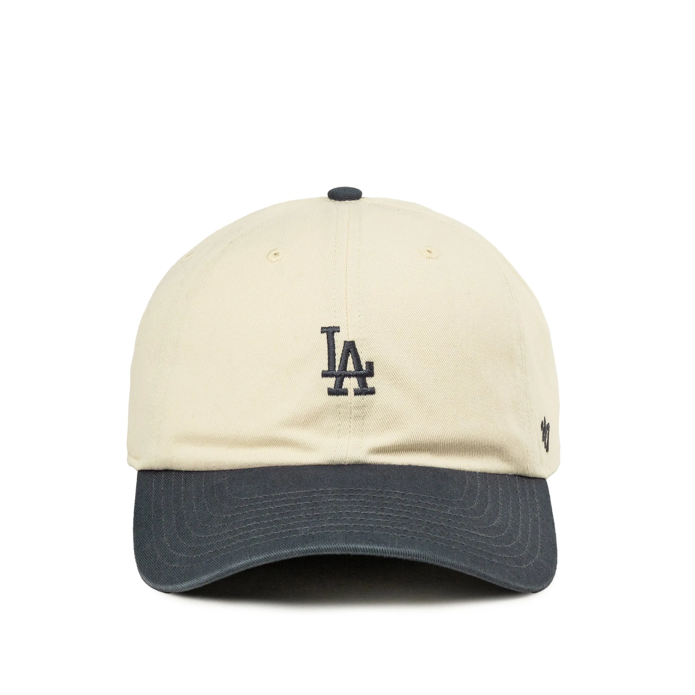 47 MLB LA Dodgers Base Runner Two Tone *Clean Up* Cap sold by Asphalt Gold