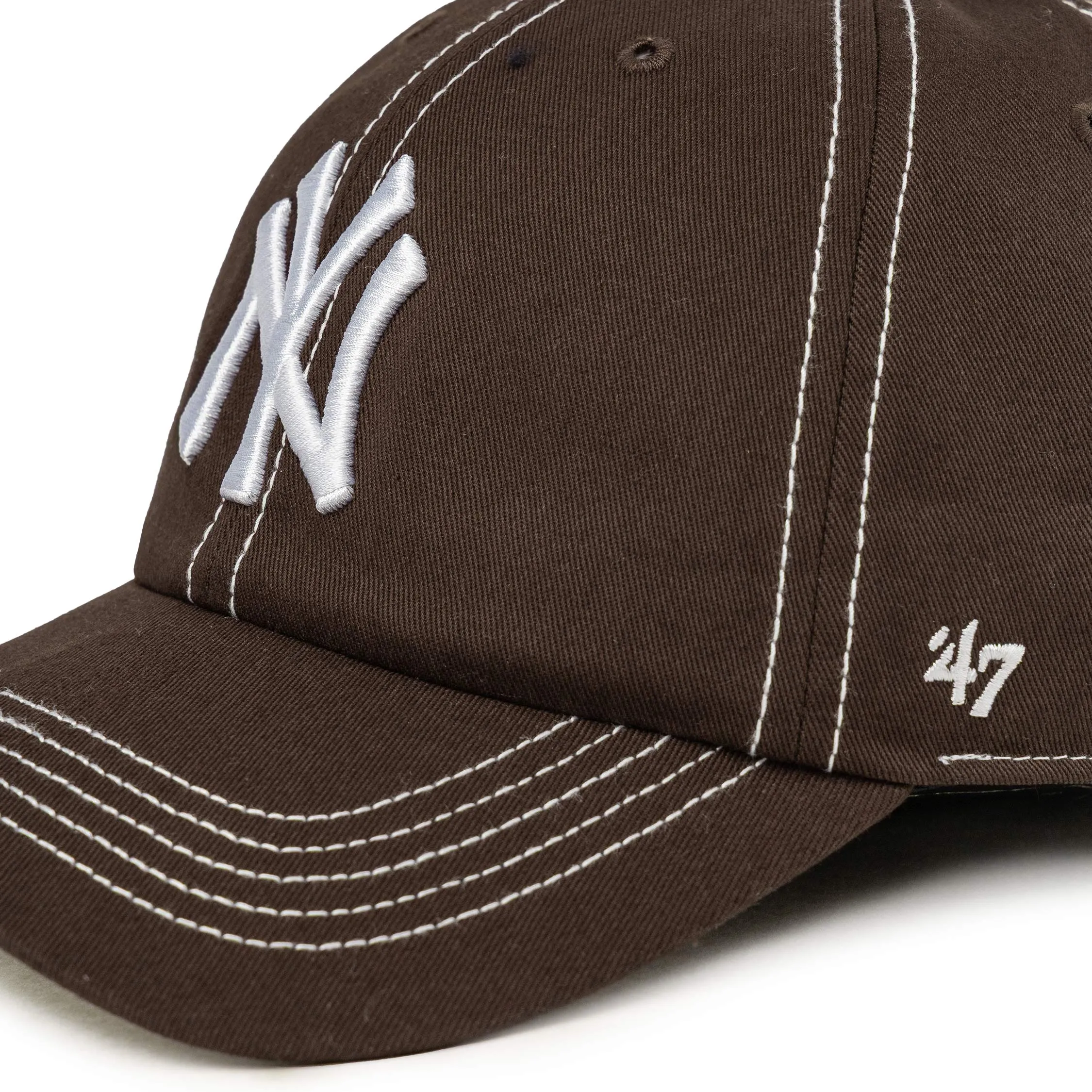 47 MLB New York Yankees Contrast Stitch *Clean Up* Cap sold by Asphalt Gold product image thumbnail 2