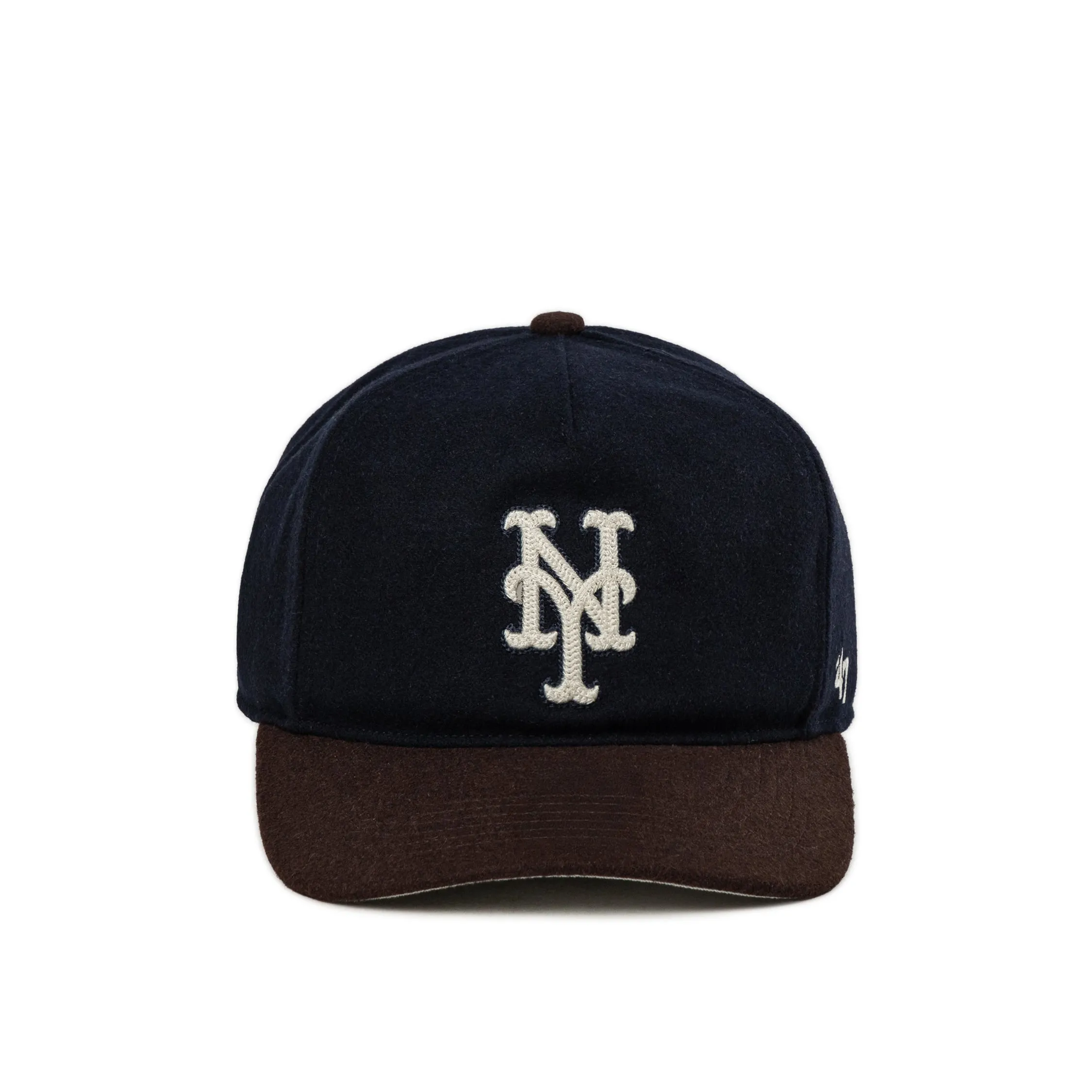 47 MLB New York Mets Chain Stitch Two Tone *Hitch* Cap sold by Asphalt Gold