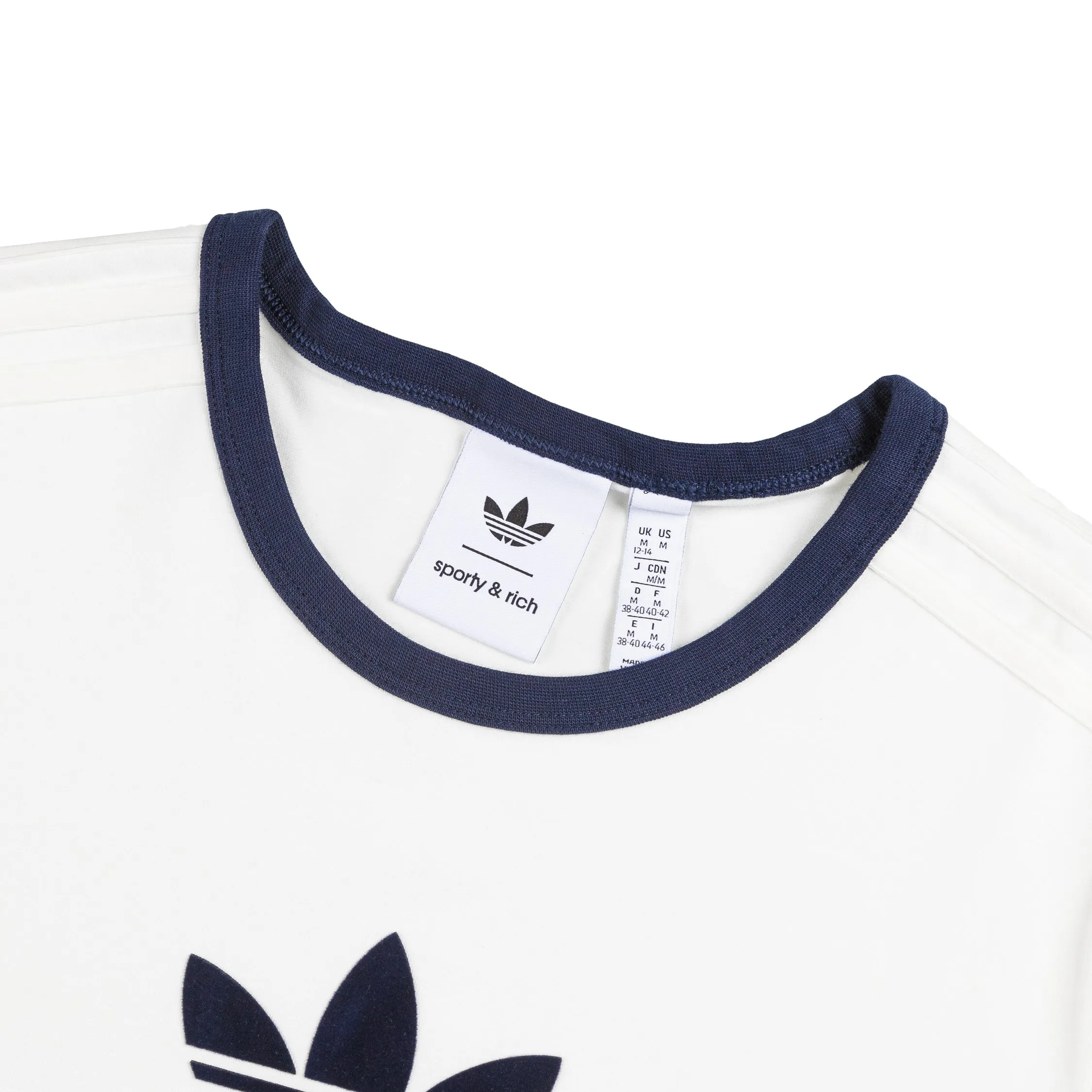 Adidas x Sporty & Rich Wmns T-Shirt sold by Asphalt Gold product image thumbnail 2