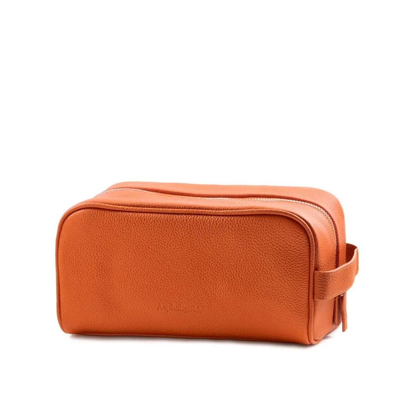 Asphaltgold Leather Toiletry Bag sold by Asphalt Gold