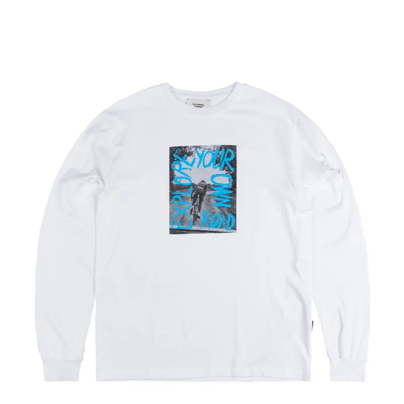 Pas Normal Studios Off-Race Graphic Long Sleeve T-Shirt sold by Asphalt Gold