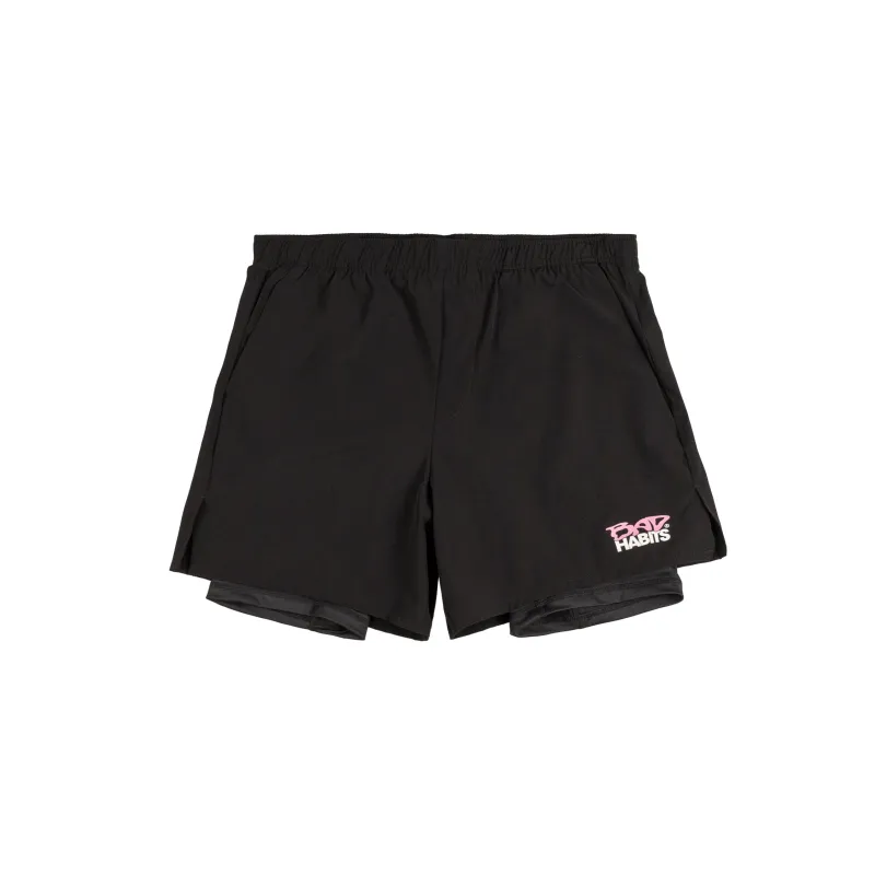 Bad Habits Running Shorts sold by Asphalt Gold