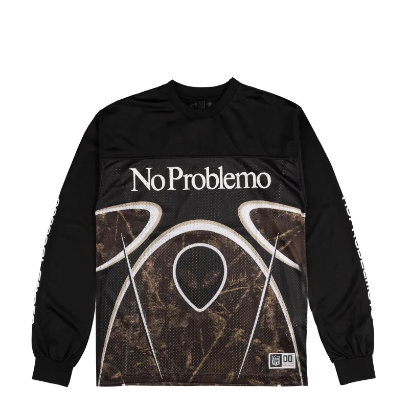 No Problemo Alien Longsleeve Moto Shirt sold by Asphalt Gold