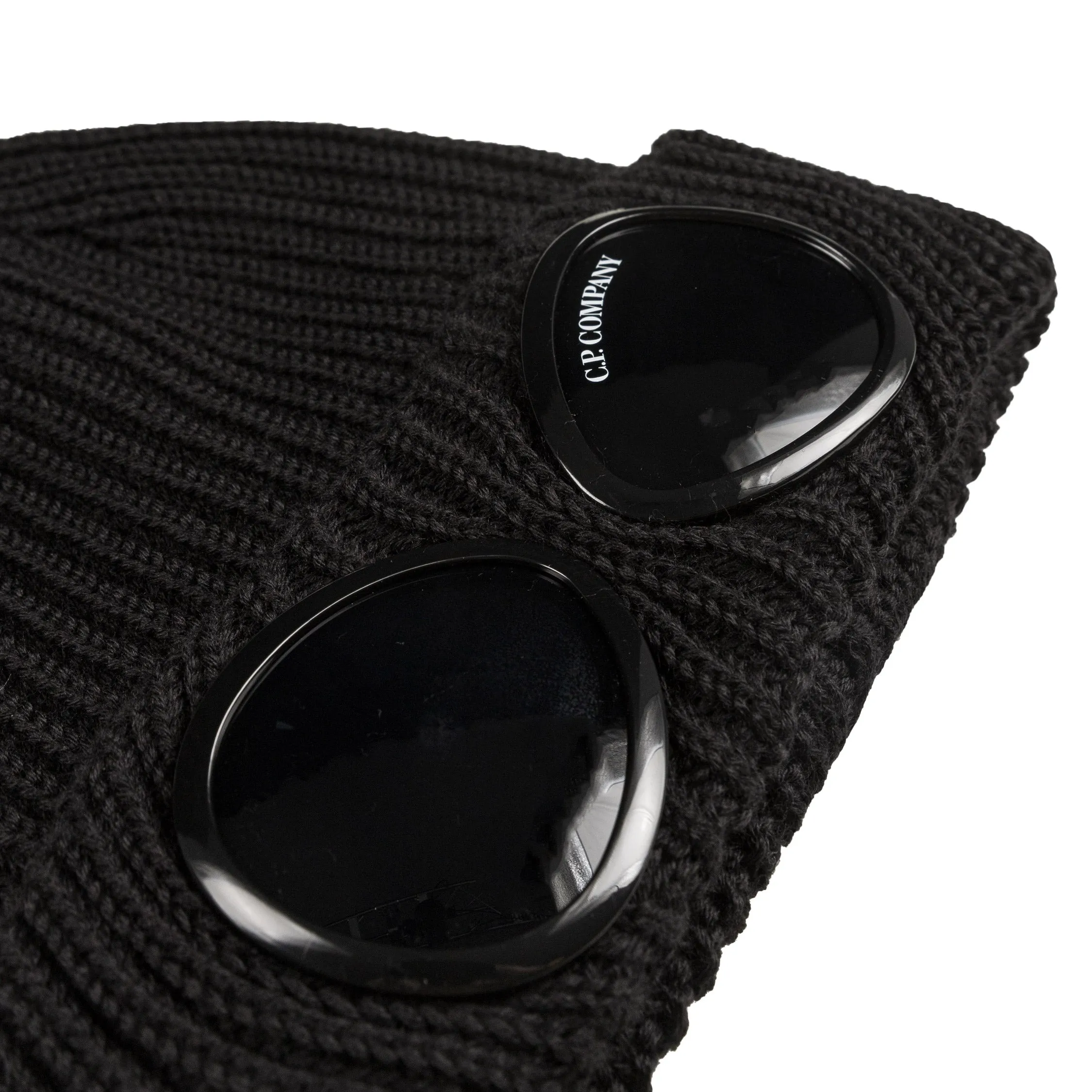 C.P. Company Extra Fine Merino Wool Knit Goggle Beanie sold by Asphalt Gold product image thumbnail 2