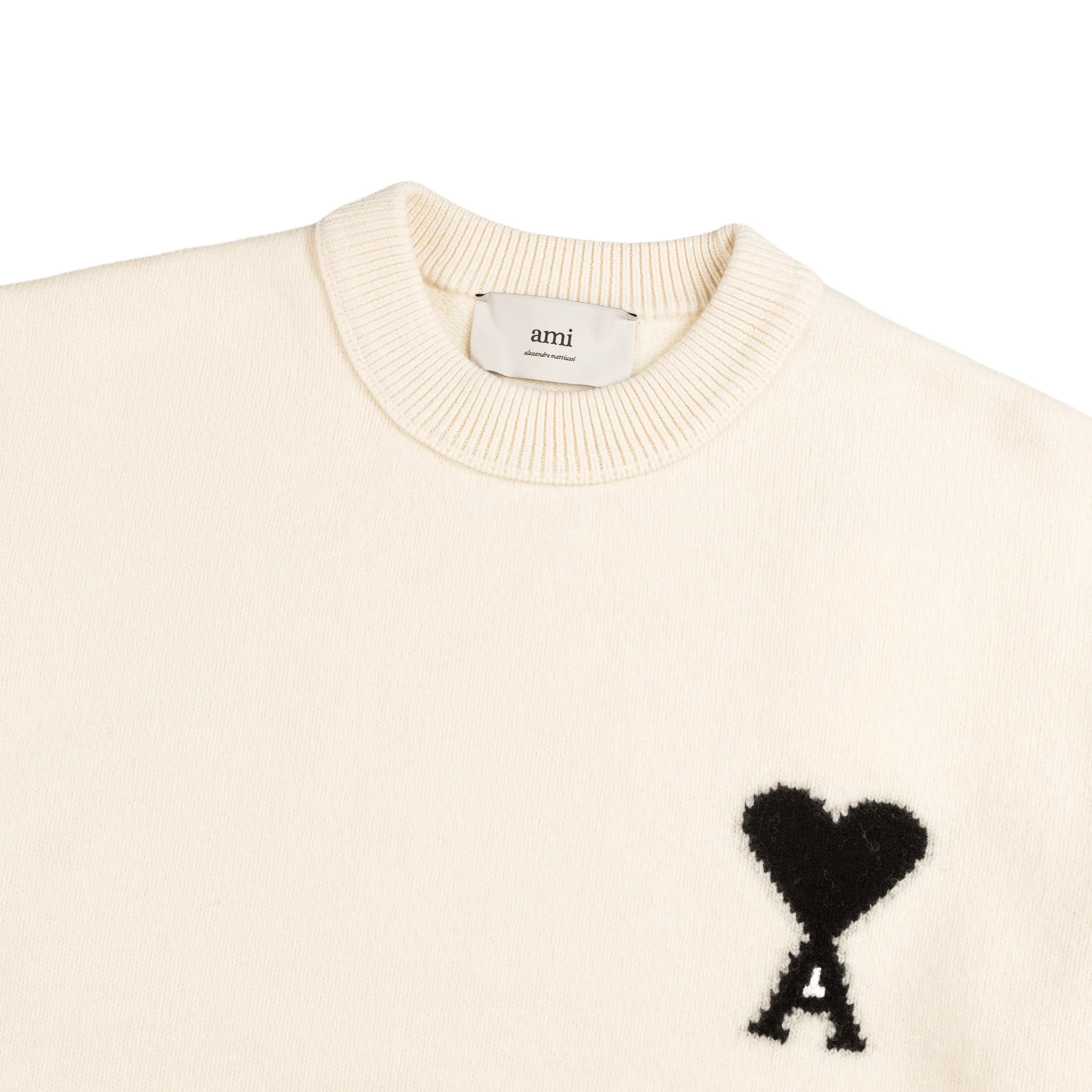 AMI Paris Ami De Coeur Wool Sweater sold by Asphalt Gold product image thumbnail 2